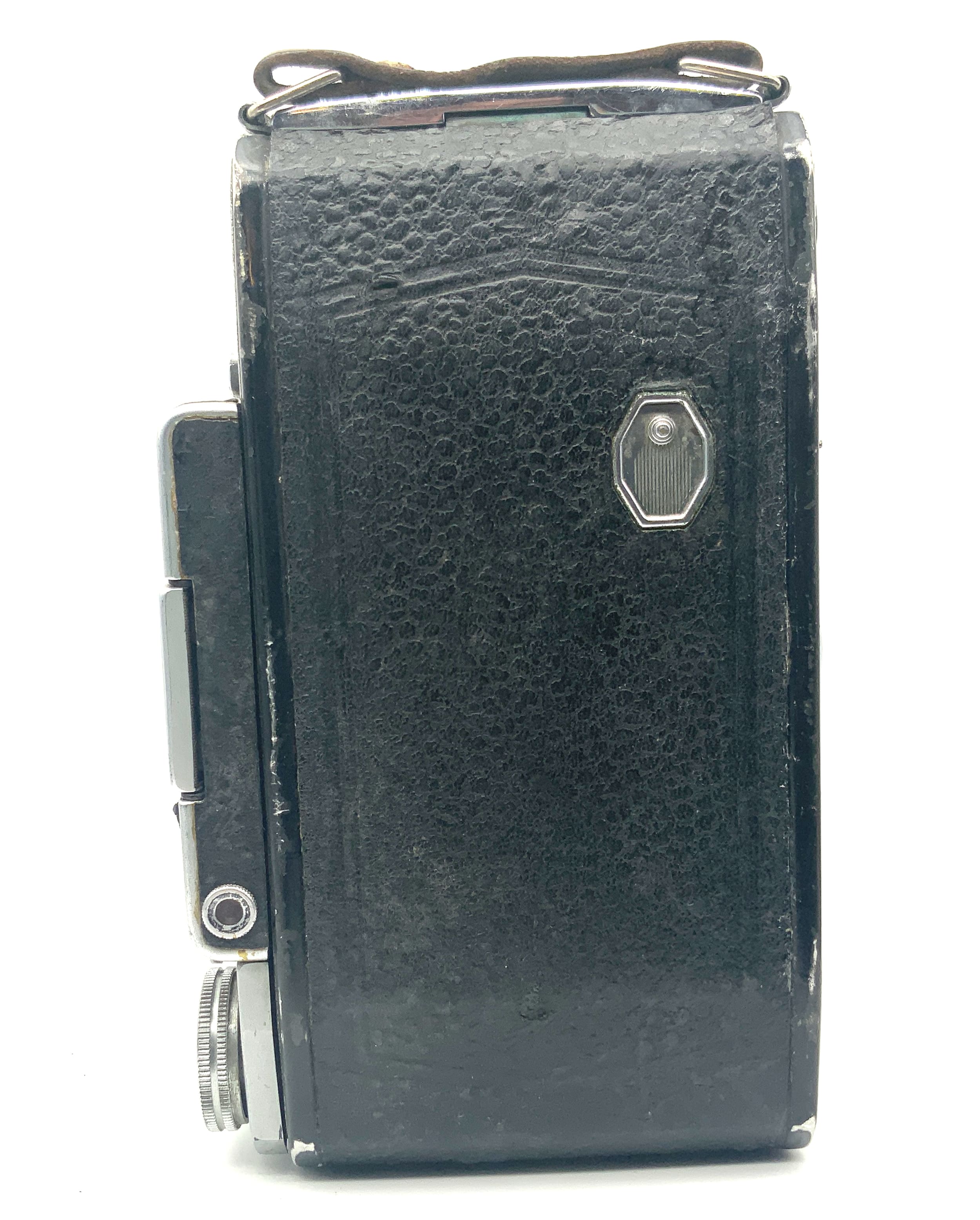 KMZ Moskva 1 Klappkamera mit Industar-23 11cm 1:4.5 Messsucher Rangefinder