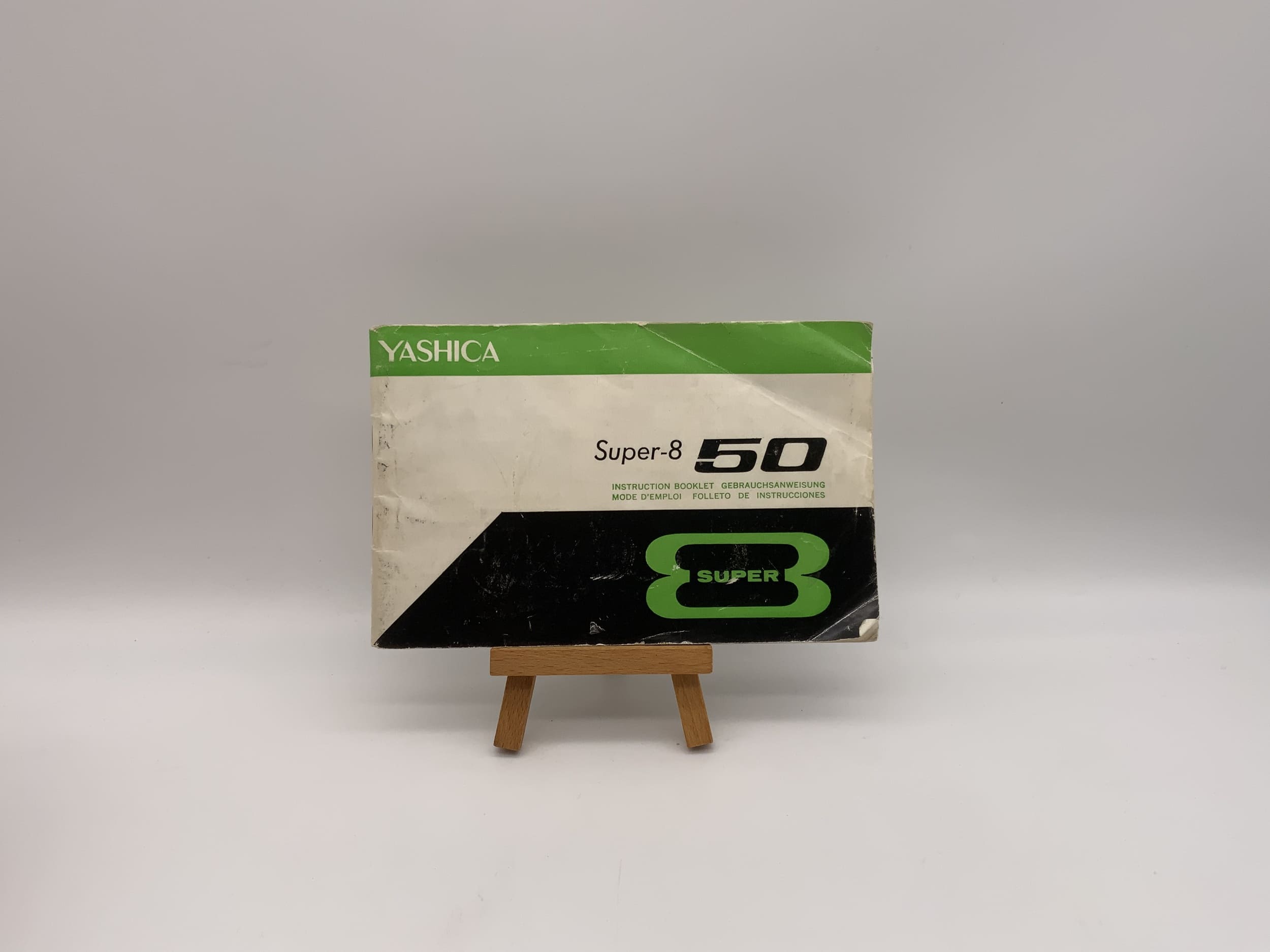 Manuel d'utilisation Yashica Super-8 50 (allemand)