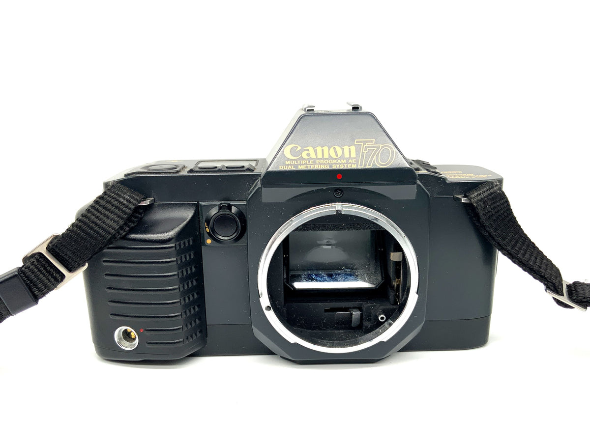 Canon T70 SLR 35mm Spiegelreflexkamera analog Body Gehäuse (Canon FD)