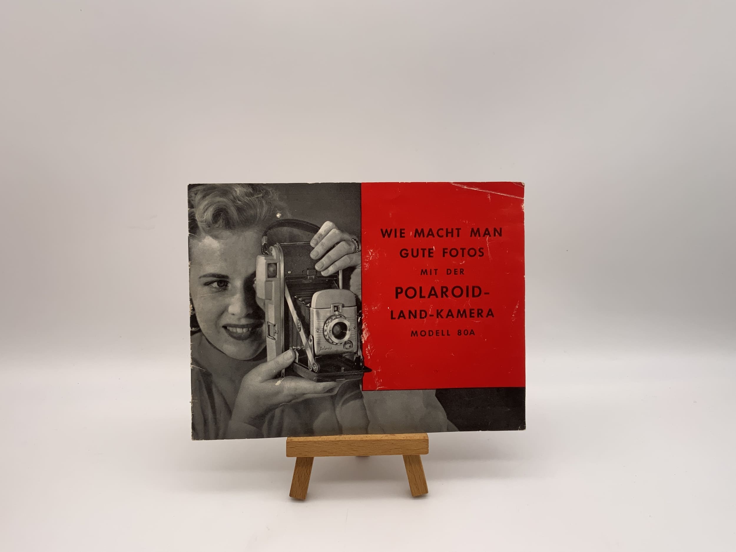 Polaroid Land-Kamera Modell 80A Bedienungsanleitung Deutsch