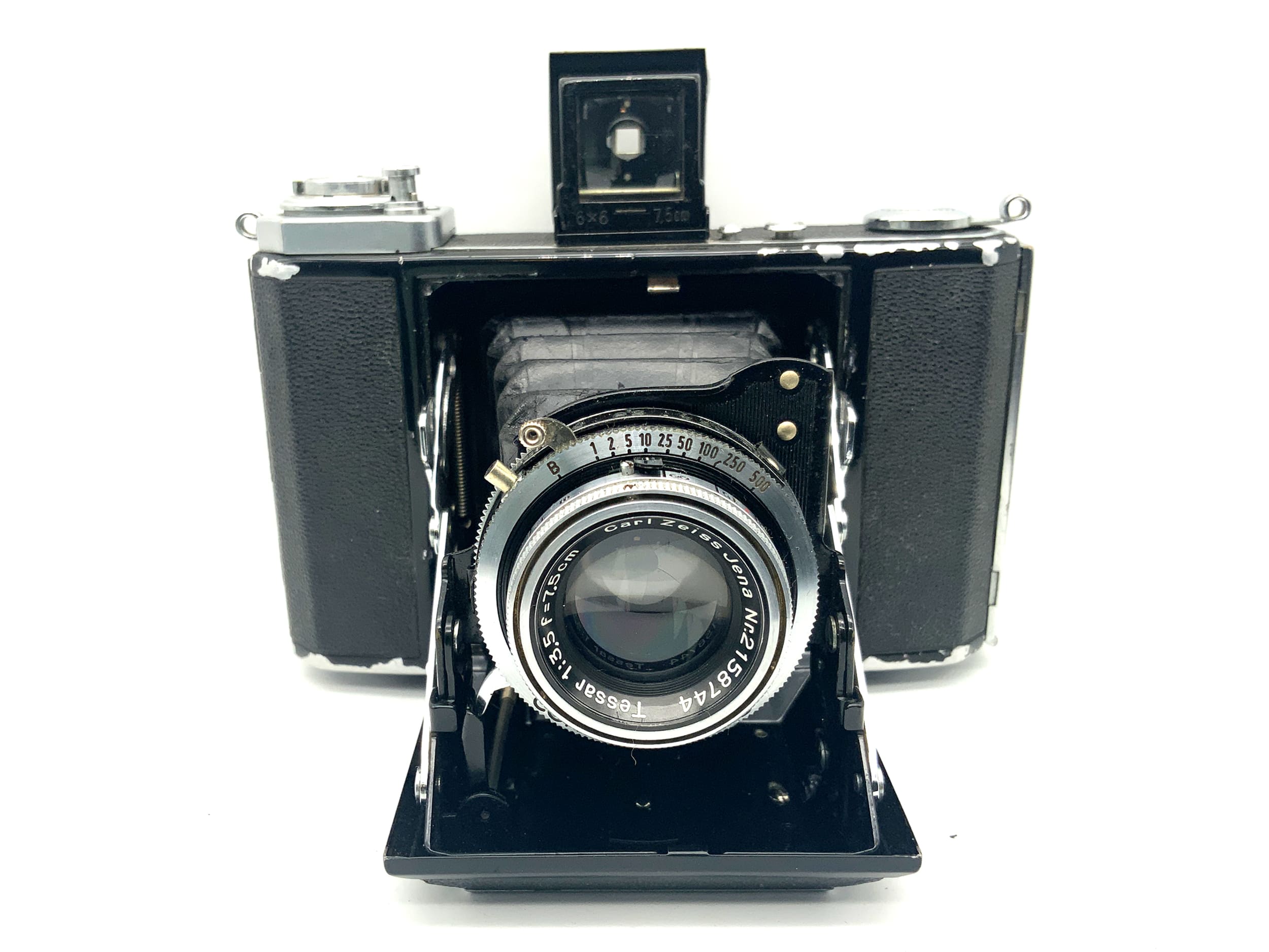 Zeiss Ikon Ikonta 521/16 Klappkamera mit Carl Zeiss Tessar 7,5cm 1:3,5 6x6