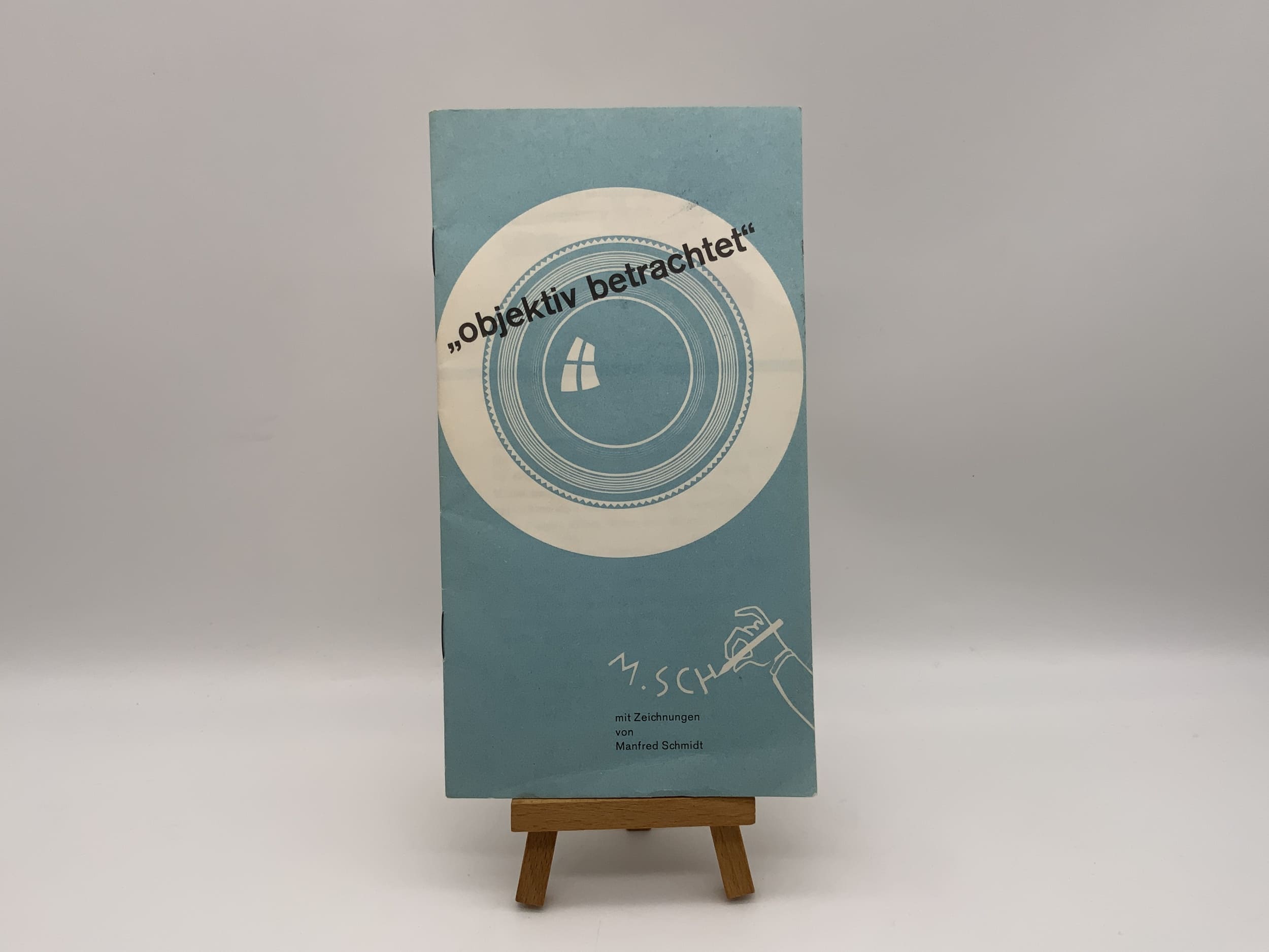 Carl Zeiss « Vision objective » par Manfred Schmidt Brochure (allemand)