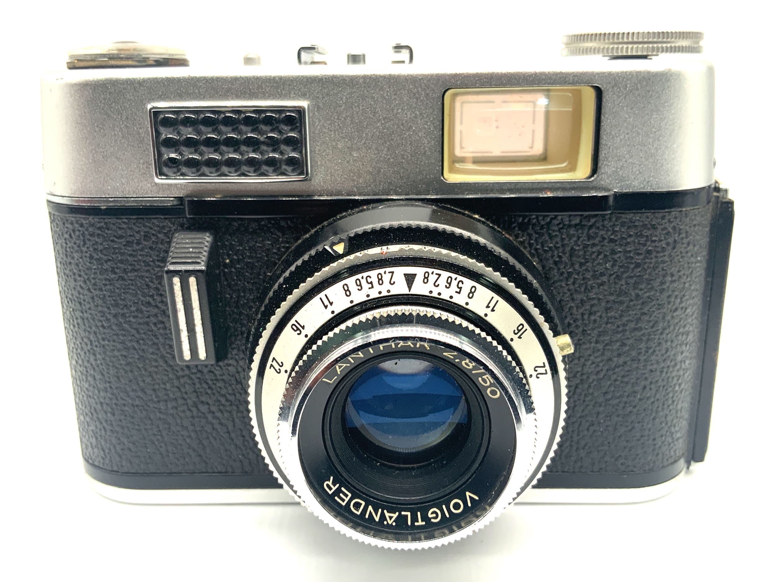 Voigtländer Vitoret D Sucherkamera mit Lanthar 2.8/50 Prontor 125 Analogkamera