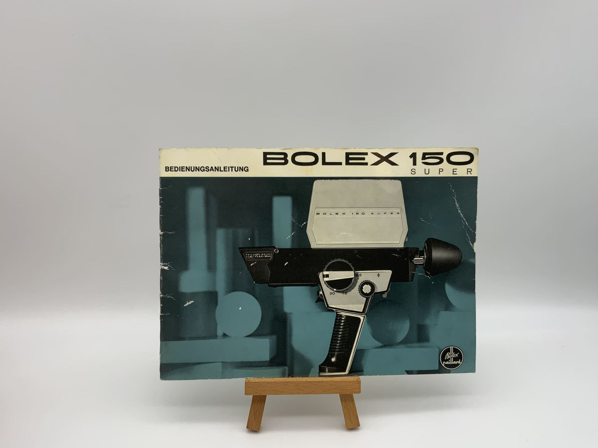 Manuel d'utilisation Bolex 150 Super (allemand)