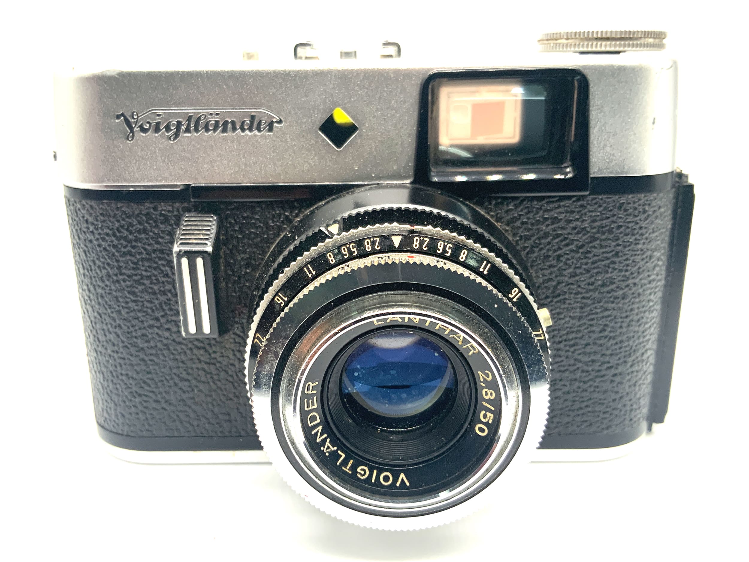 Voigtländer Vitoret R Sucherkamera mit Lanthar 50mm 1:2.8 Prontor 125