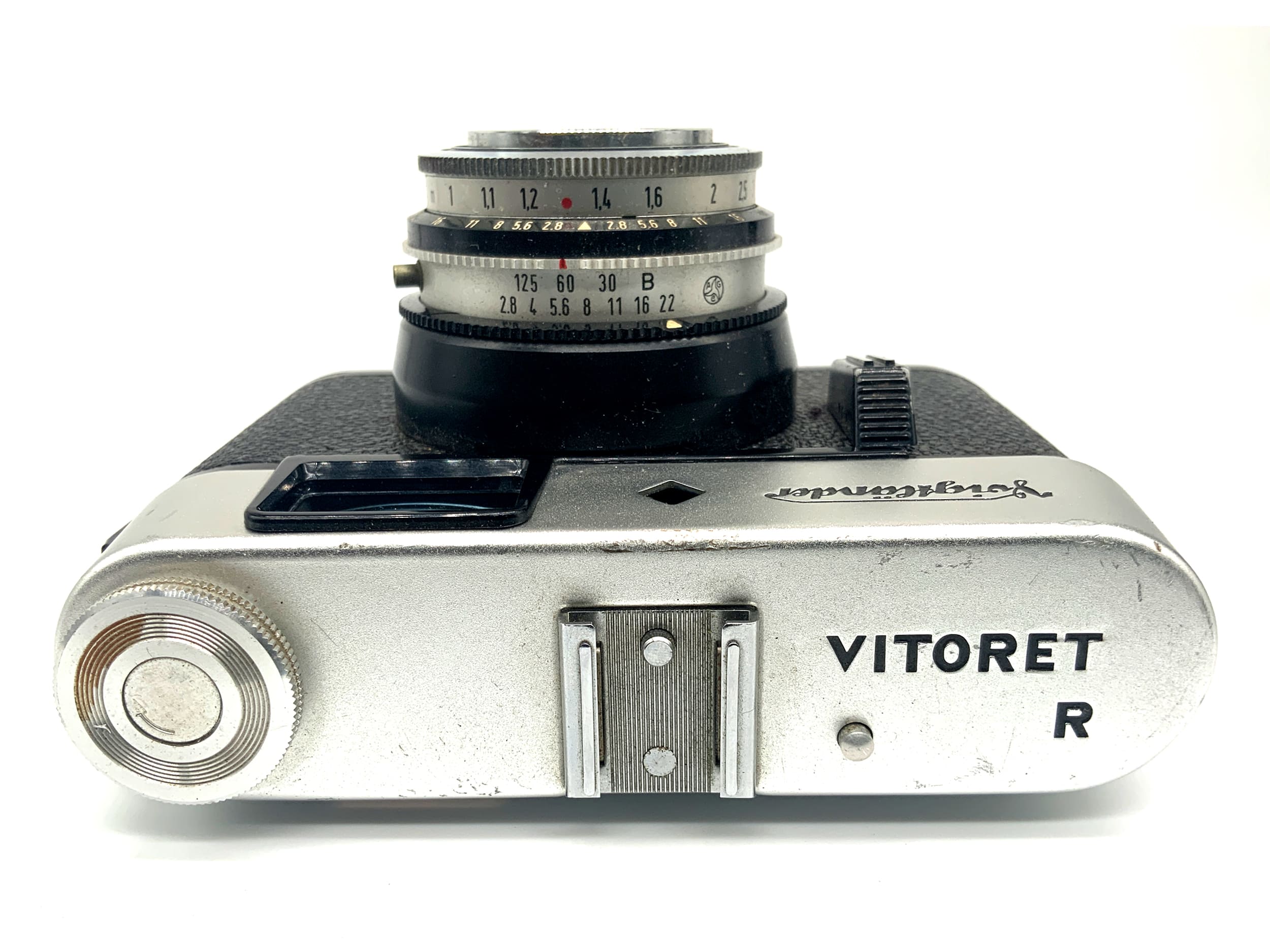 Voigtländer Vitoret R Sucherkamera mit Lanthar 50mm 1:2.8 Prontor 125