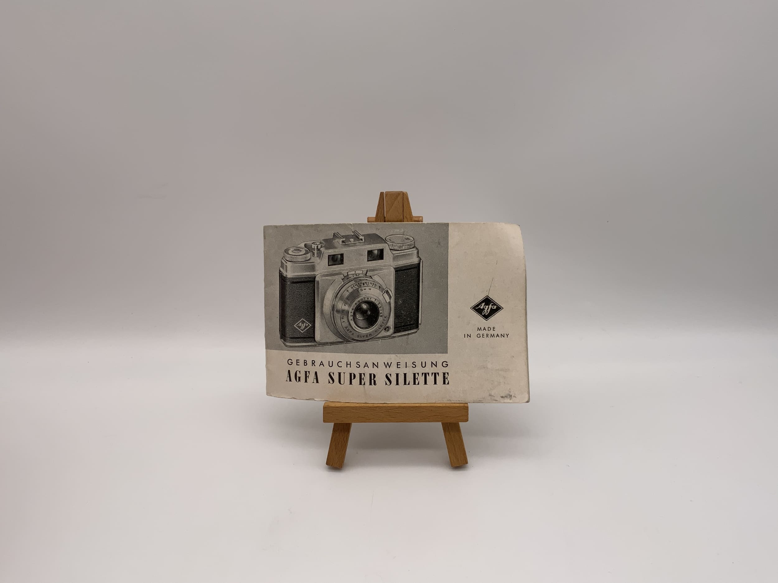 Manuel d'utilisation Agfa Super Silette (allemand)