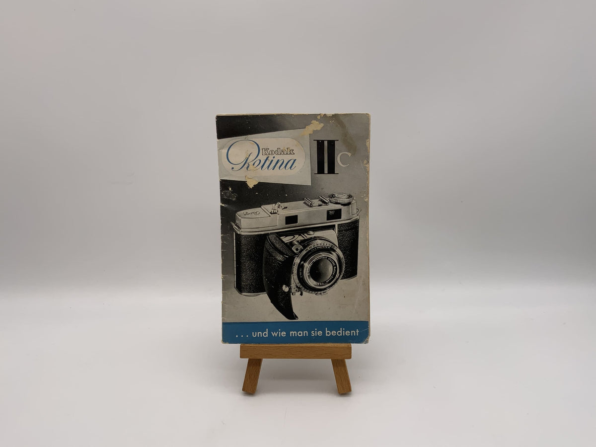 Manuel d'utilisation du Kodak Retina IIc (allemand)