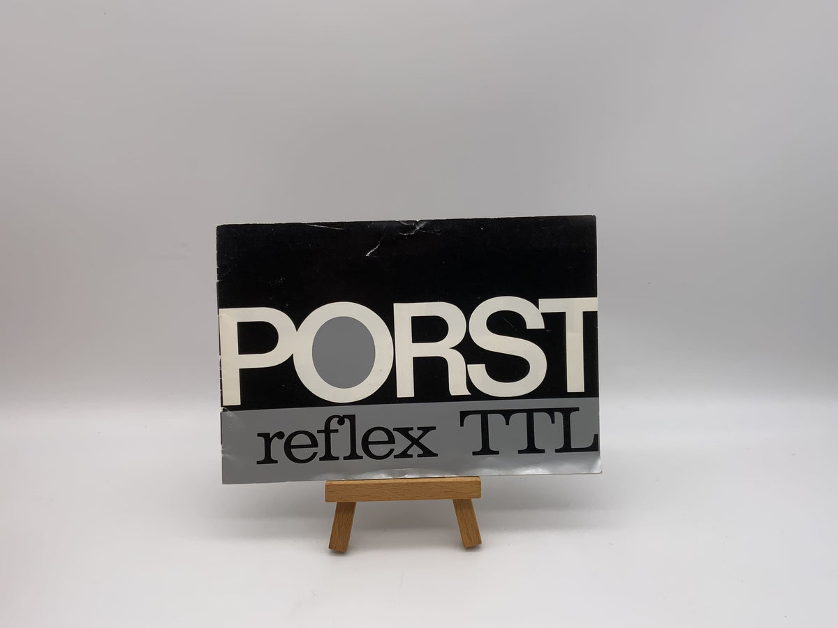 Manuel d'utilisation du réflecteur TTL Porst (allemand)