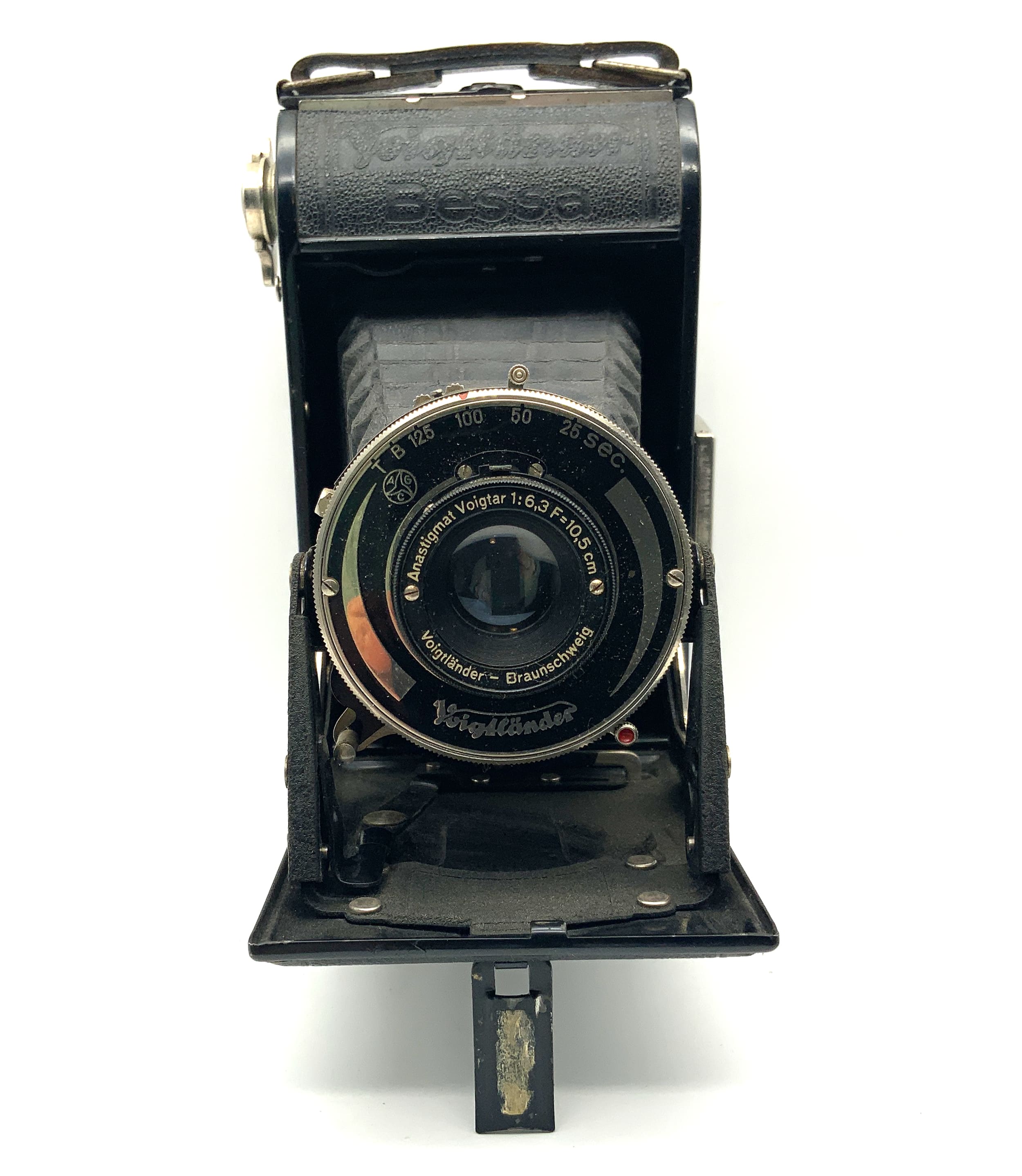 Voigtländer Bessa Klappkamera mit Anastigmat Voigtar 10,5cm 1:6.3 Analogkamera
