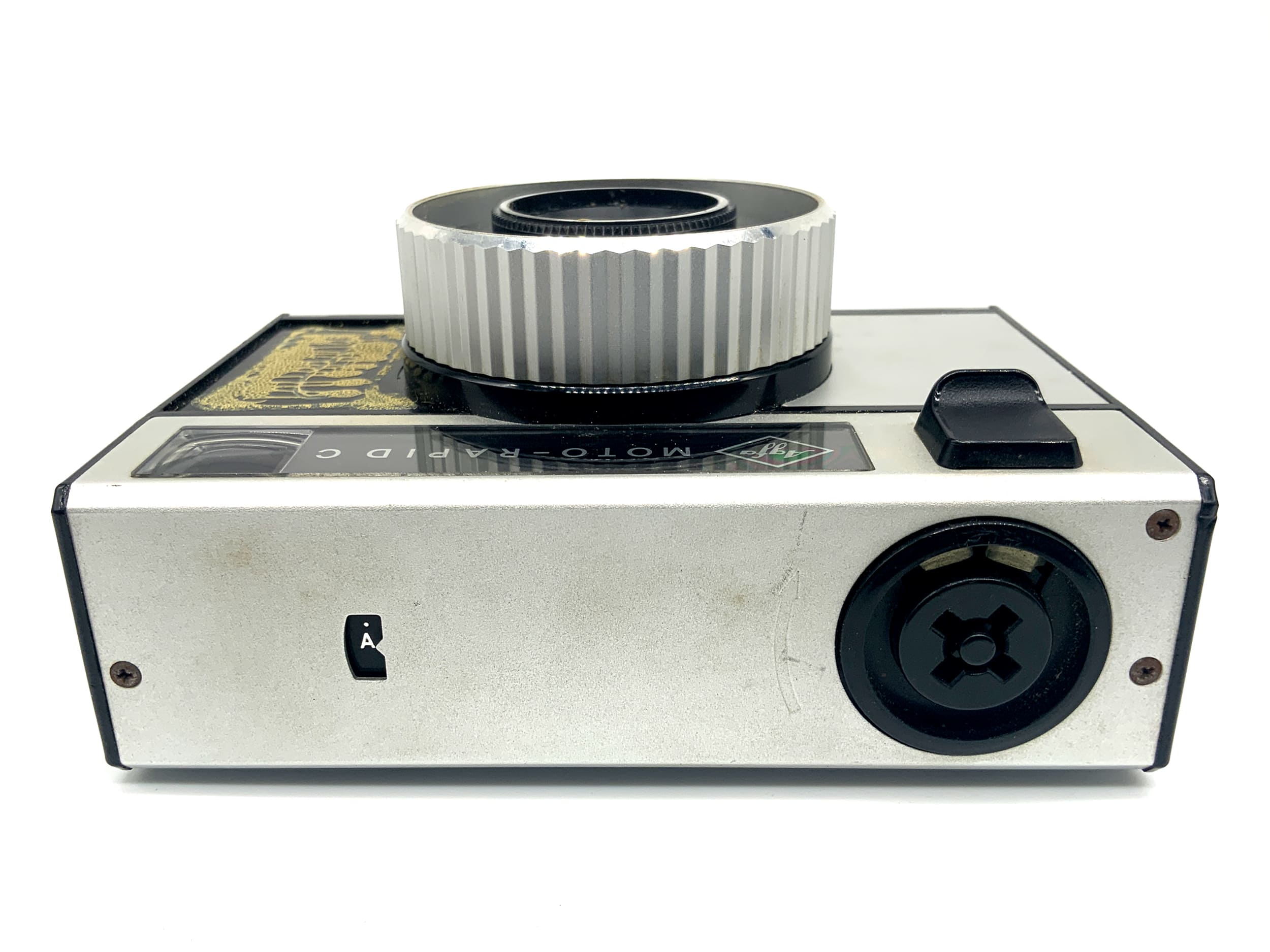 Agfa Motor-Rapid C Sucherkamera mit Color-Isomar 1:8 Parator Analogkamera