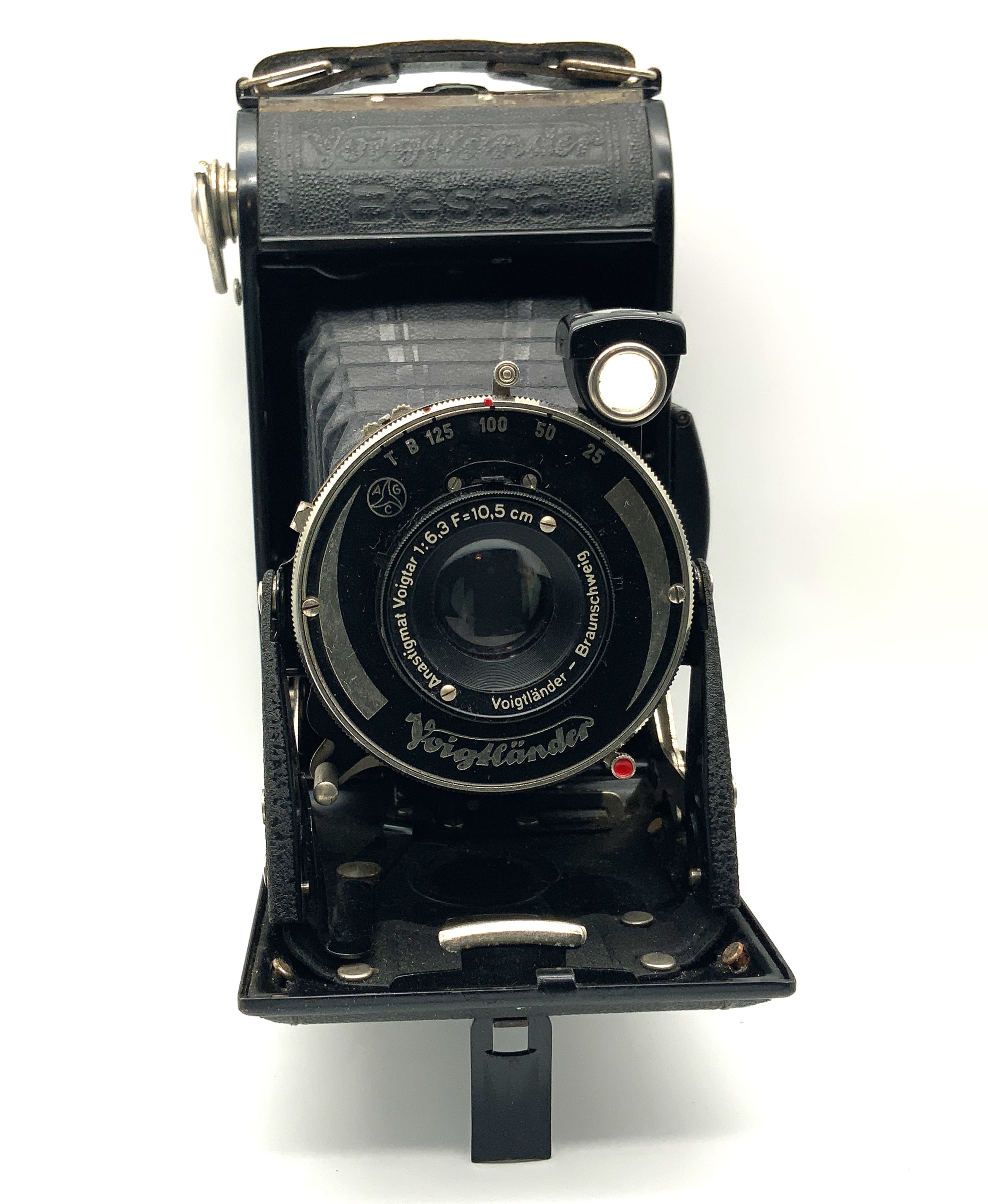 Voigtländer Bessa Klappkamera mit Anastigmat Voigtar 10,5cm 1:6.3 Analogkamera