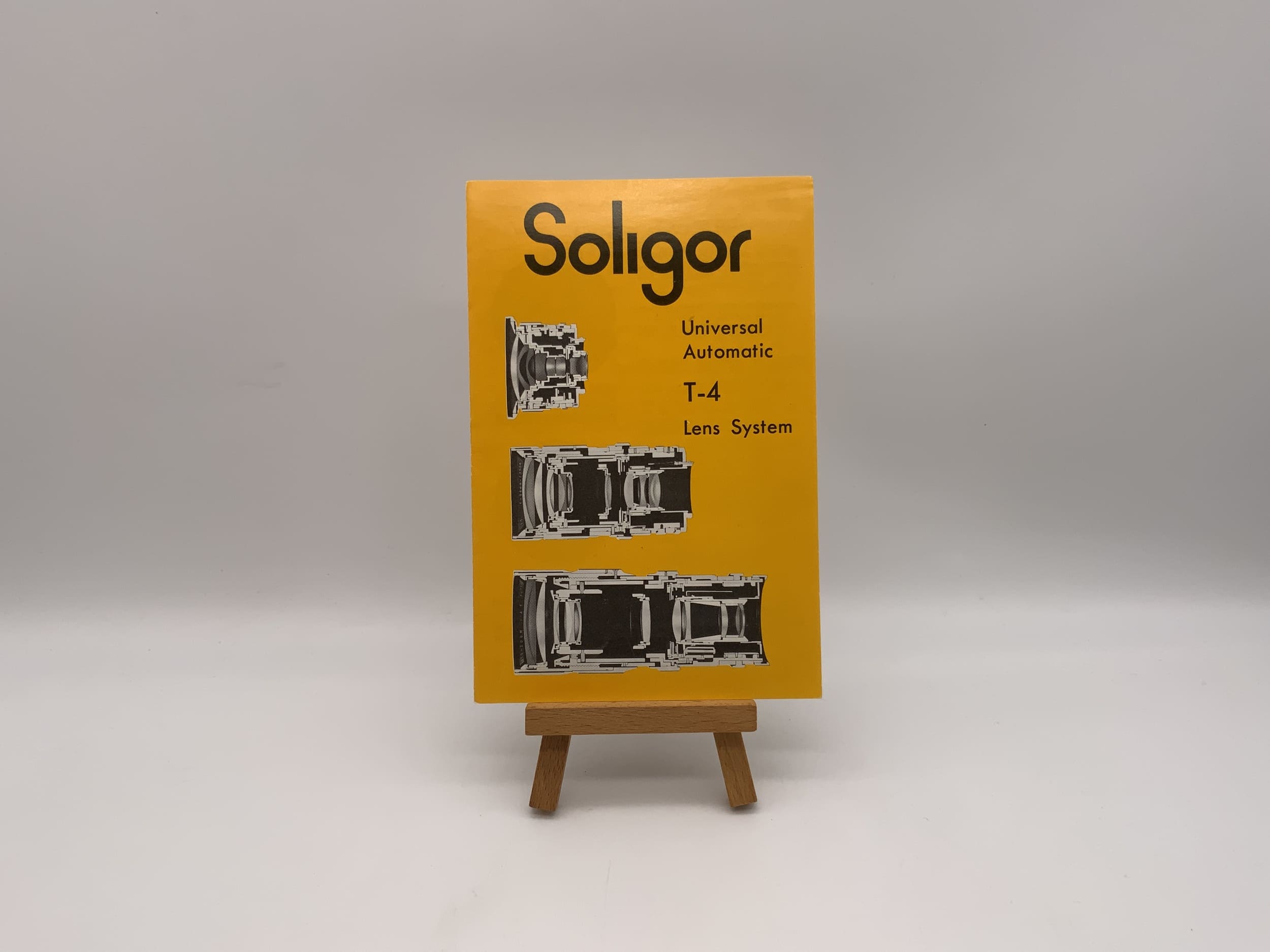 Soligor T-4 Lens System Universal Automatic Instruktionheft Englisch