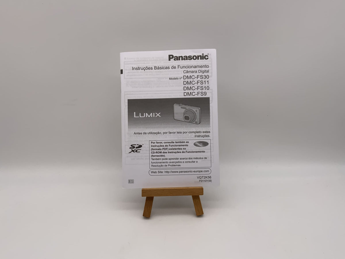 Manuel d'utilisation Panasonic DMC-FS30 (espagnol/portugais)