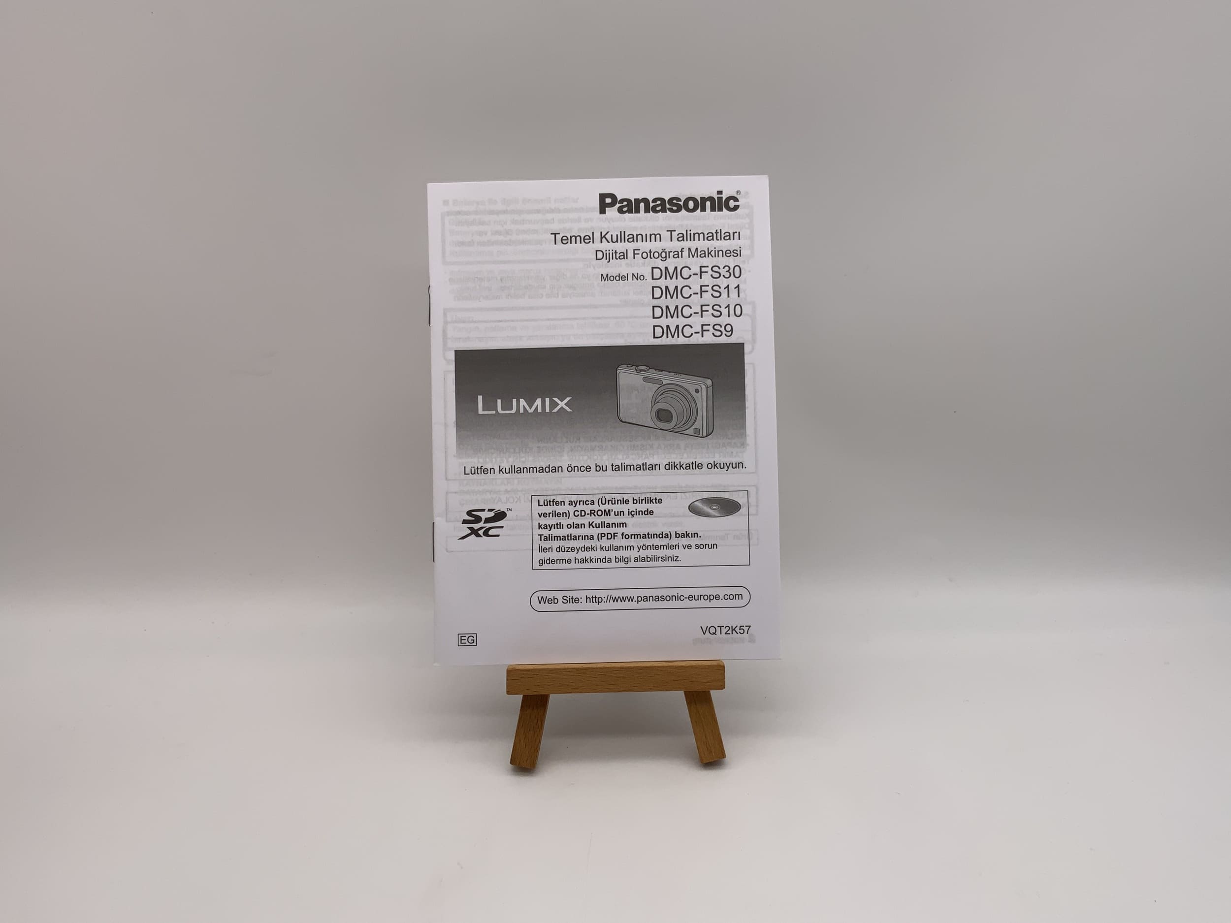 Panasonic DMC-FS30 Bedienungsanleitung Türkisch
