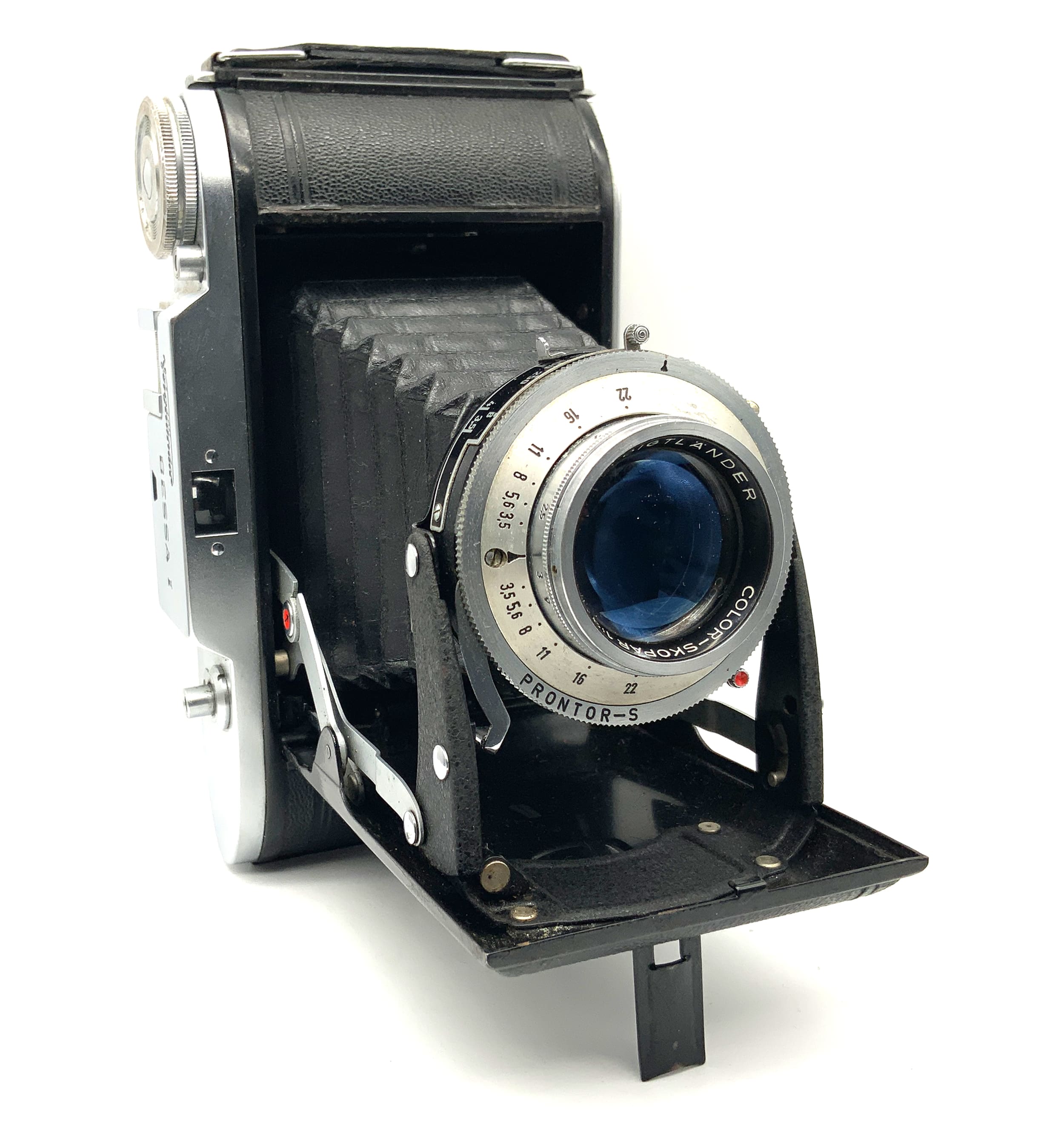 Voigtländer Bessa I Klappkamera mit Color Skopar 105mm 1:3.5 6x9 Analogkamera