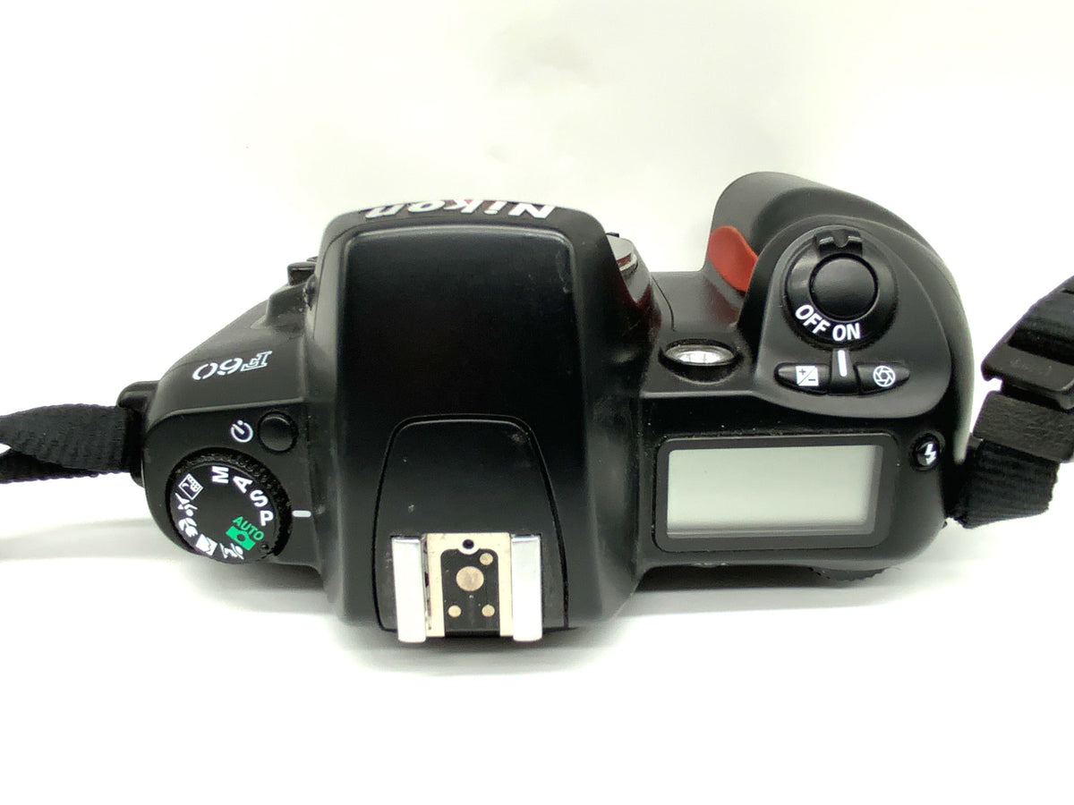 Nikon F60 SLR 35mm Spiegelreflexkamera analog Body Gehäuse (Nikon AF)