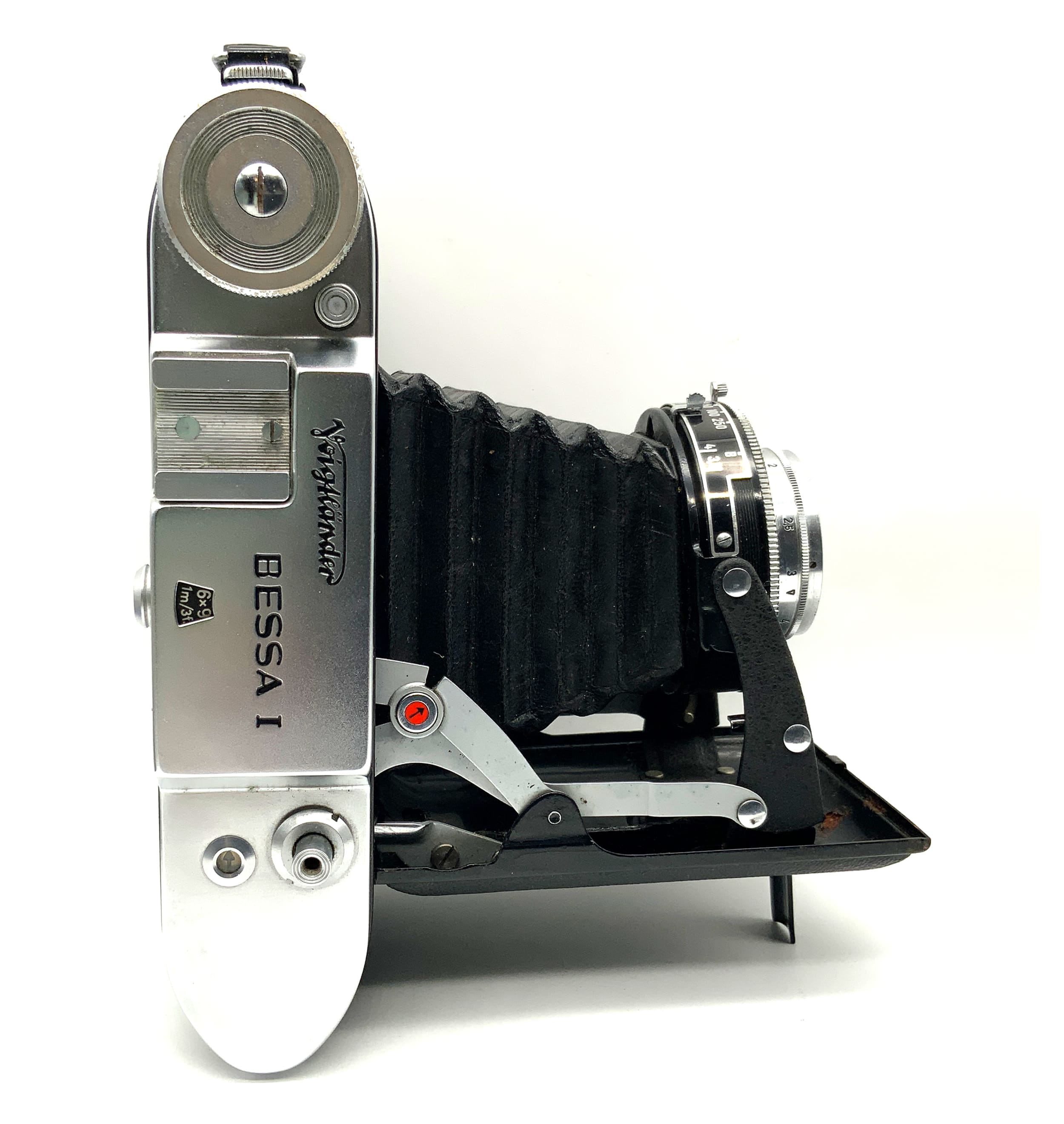 Voigtländer Bessa I Klappkamera mit Color Skopar 105mm 1:3.5 6x9 Analogkamera