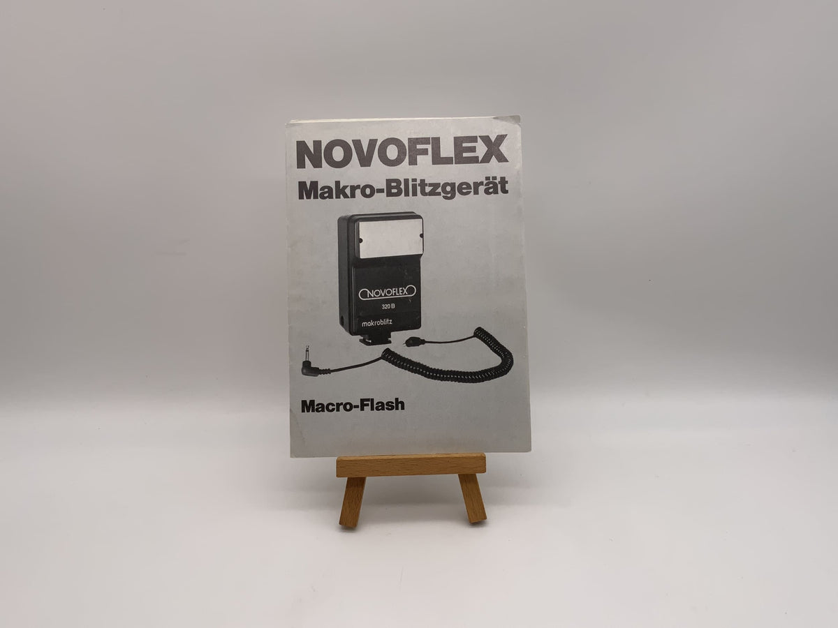 Manuel d'utilisation du flash macro Novoflex (allemand)