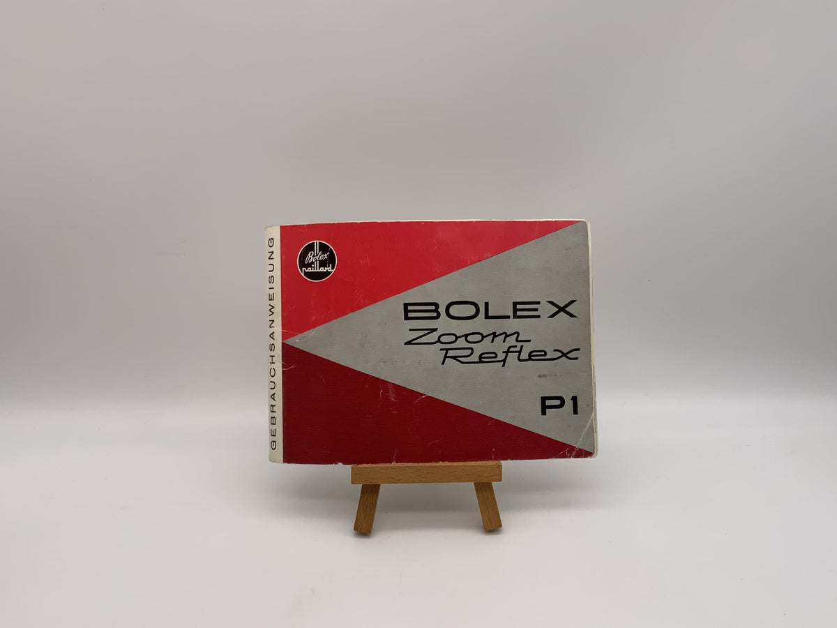 Manuel d'utilisation du Bolex Zoom Reflex P1 (allemand)