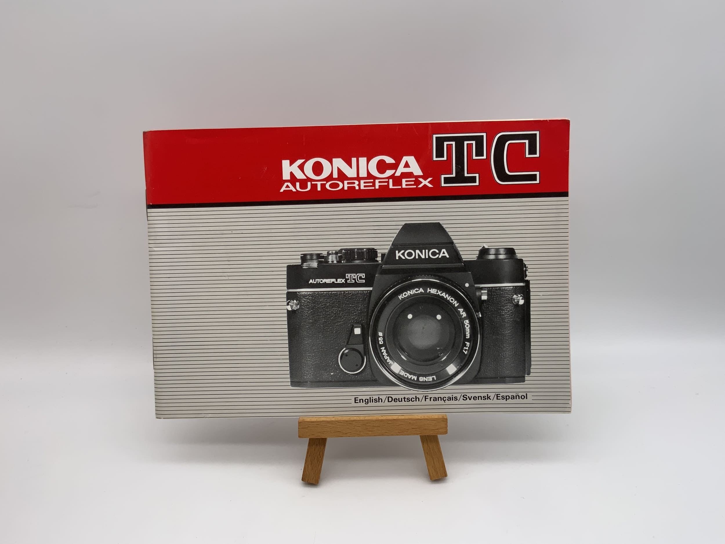 Manuel d'utilisation Konica Autoreflex TC (allemand)