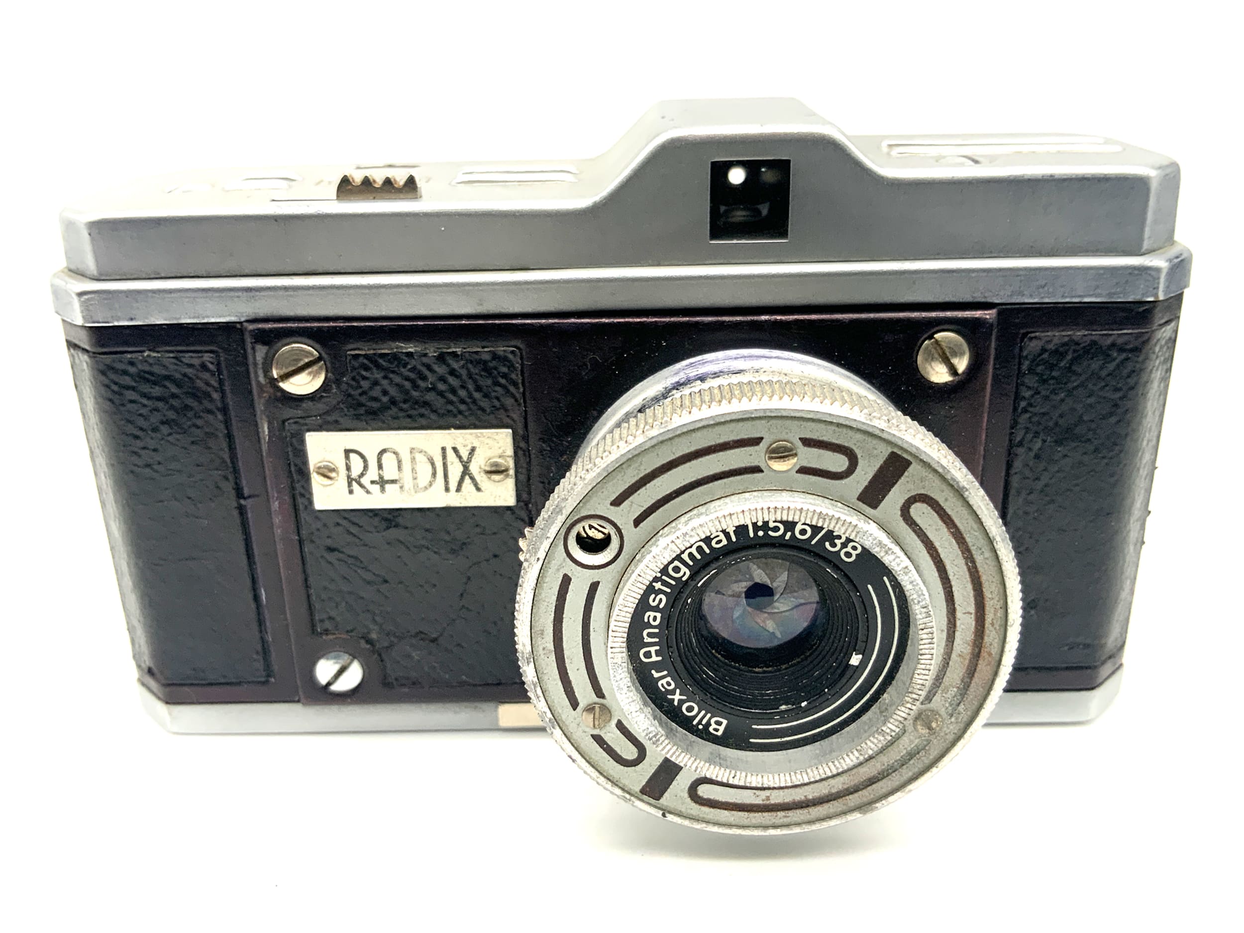 Bilora Radix Sucherkamera mit Bioxar Anastigmat 38mm 1:5.6 Analogkamera