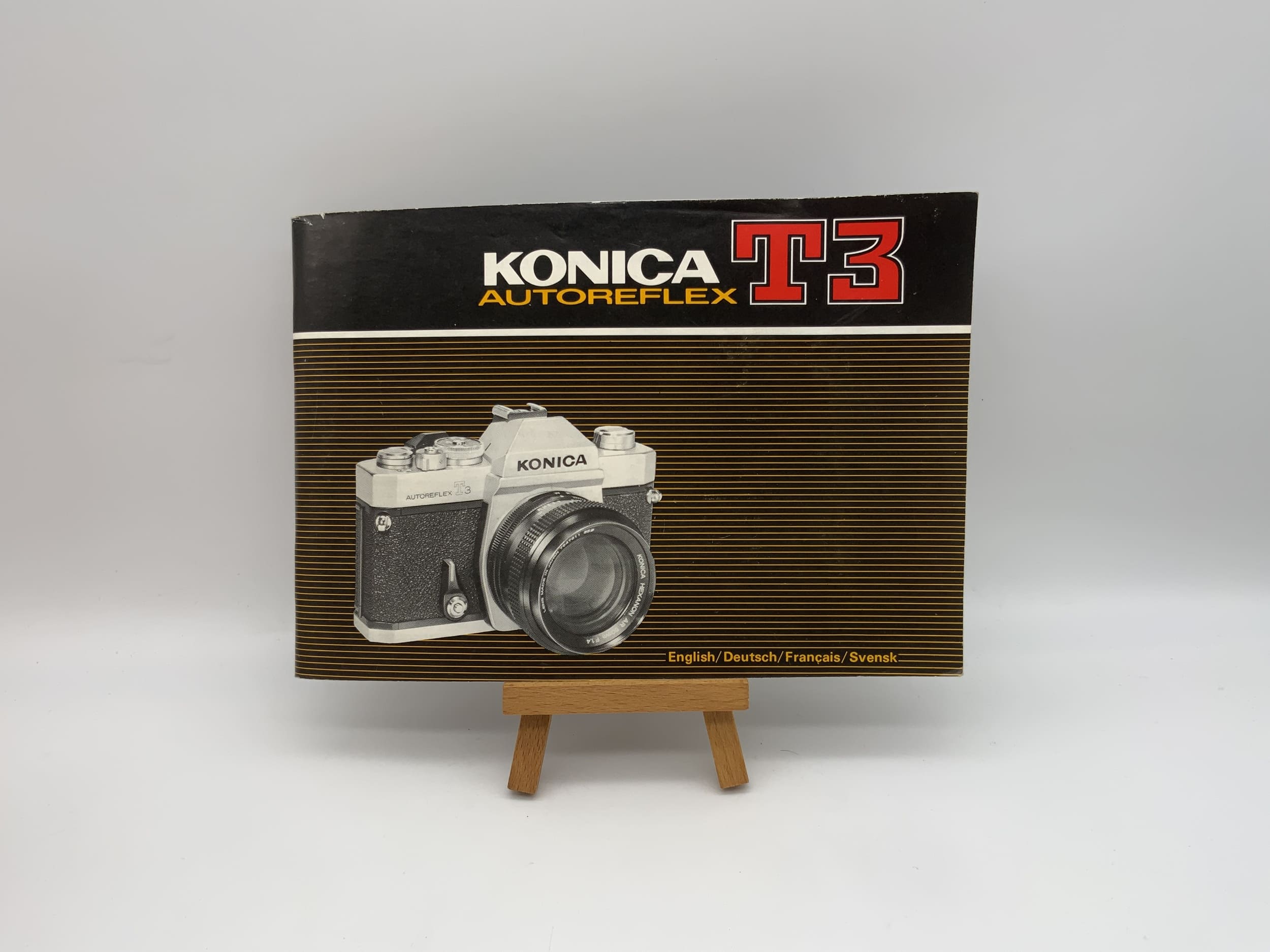 Manuel d'utilisation Konica Autoreflex T3 (allemand)