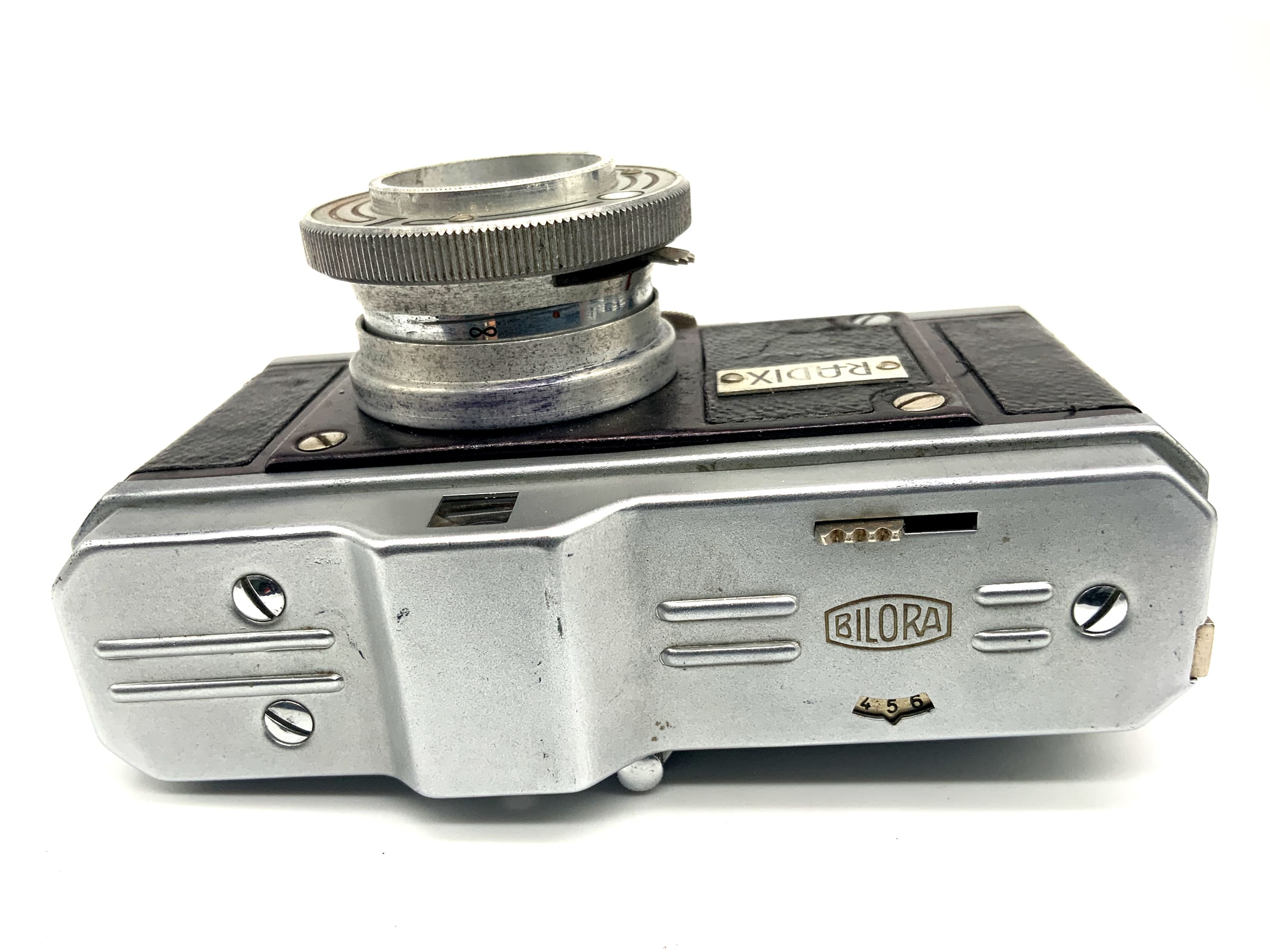 Bilora Radix Sucherkamera mit Bioxar Anastigmat 38mm 1:5.6 Analogkamera