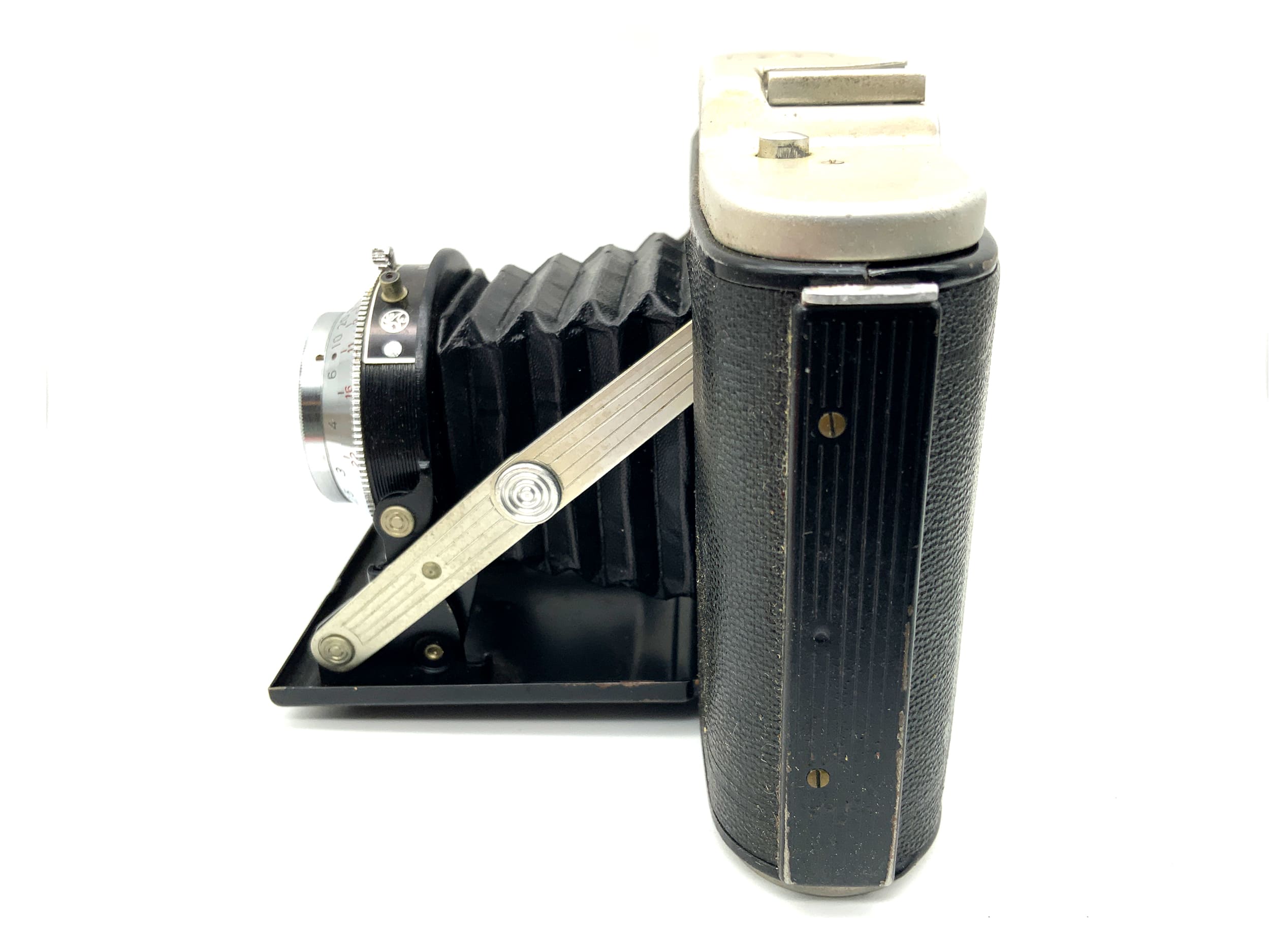 Adox Golf Klappkamera mit Will Wetzlar Adoxar 75mm 1:4.5 red V in OVP