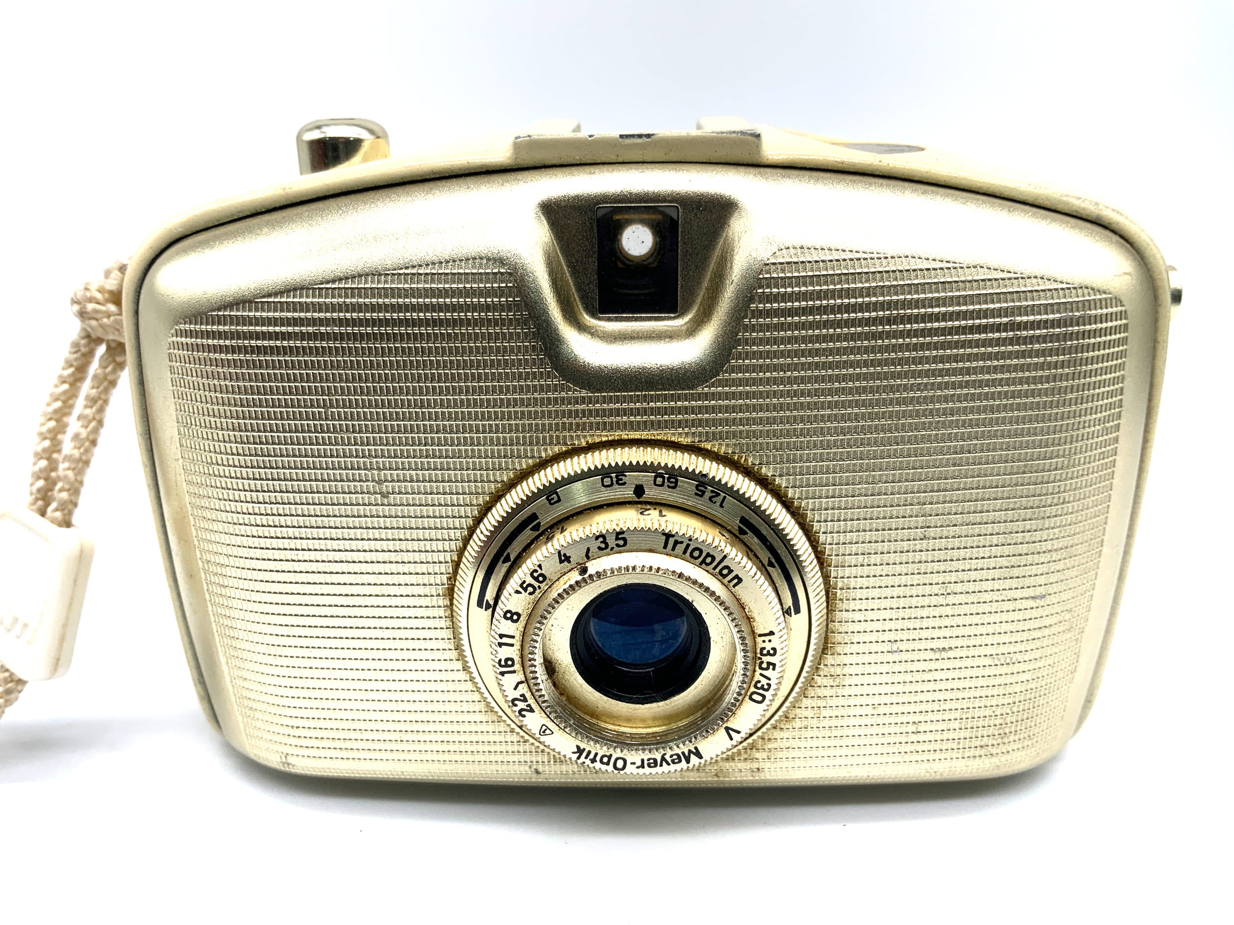 Pentacon Penti Sucherkamera mit 1:3.5/30mm V Meyer-Optik Trioplan Analogkamera