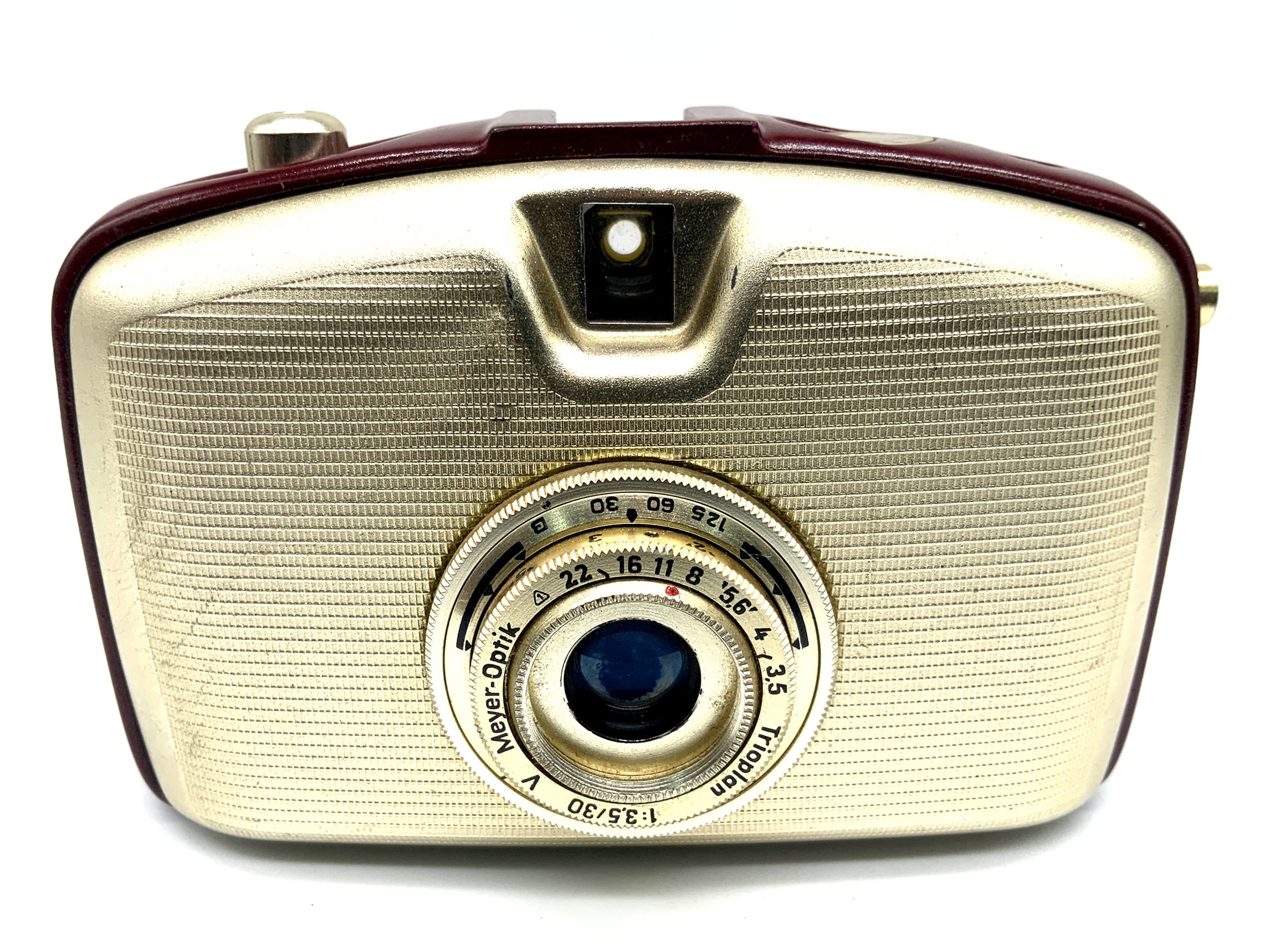 Pentacon Penti Sucherkamera mit 1:3.5/30mm V Meyer-Optik Trioplan Analogkamera