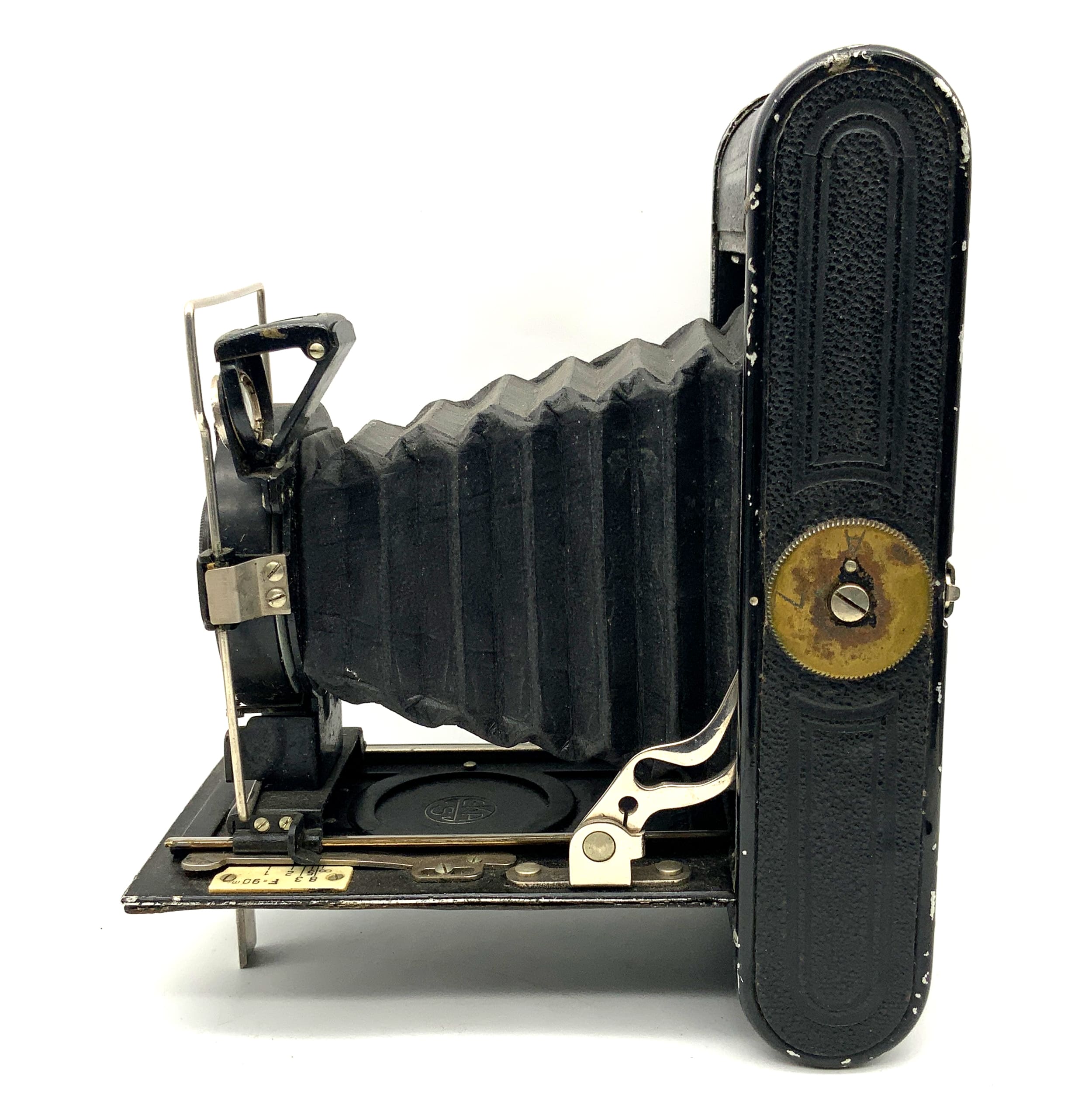 G.A. Kraus Rollette Klappkamera mit Rollanar Anastigmat 9cm 1:6.3 Analogkamera