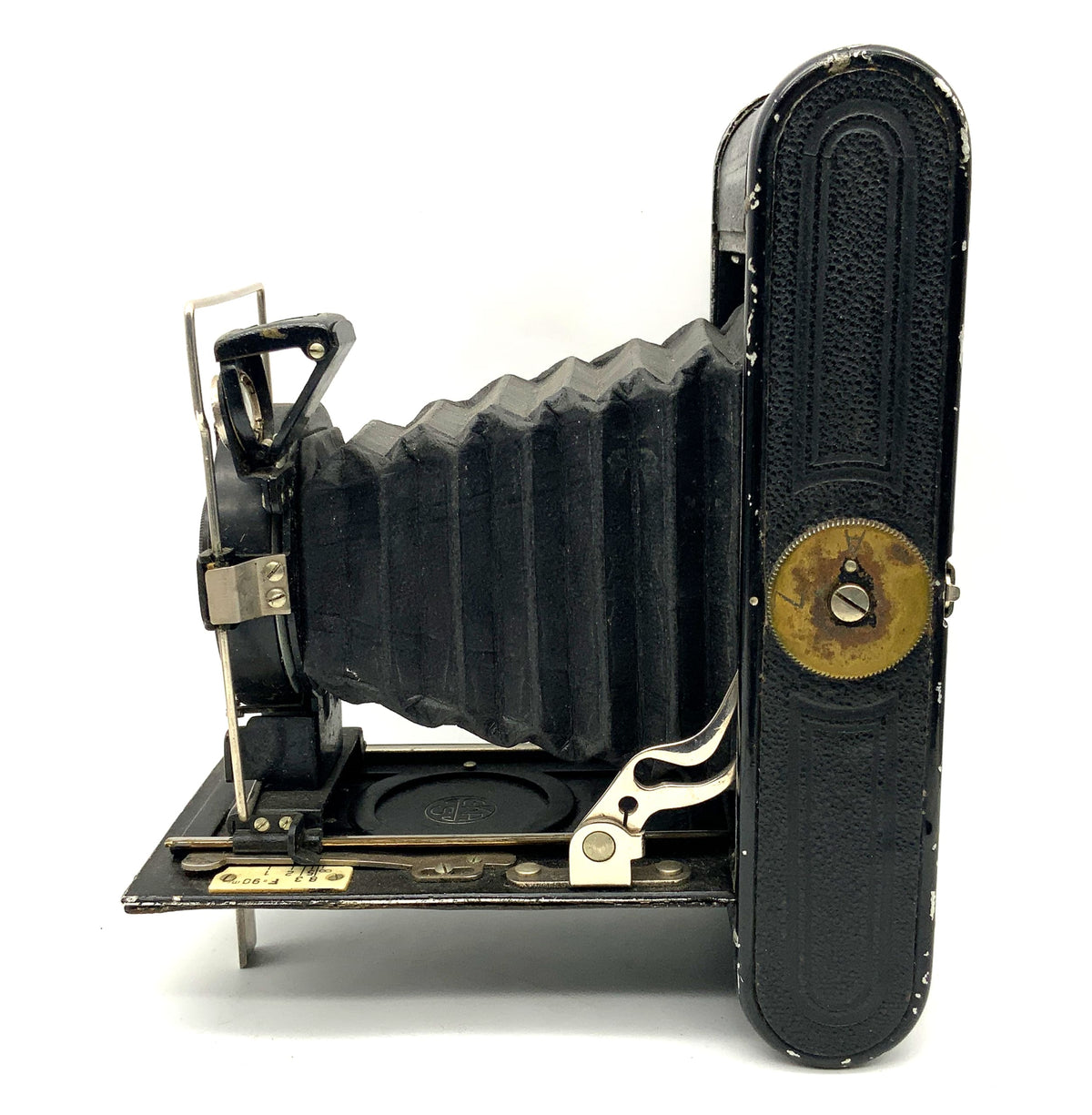 G.A. Kraus Rollette Klappkamera mit Rollanar Anastigmat 9cm 1:6.3 Analogkamera