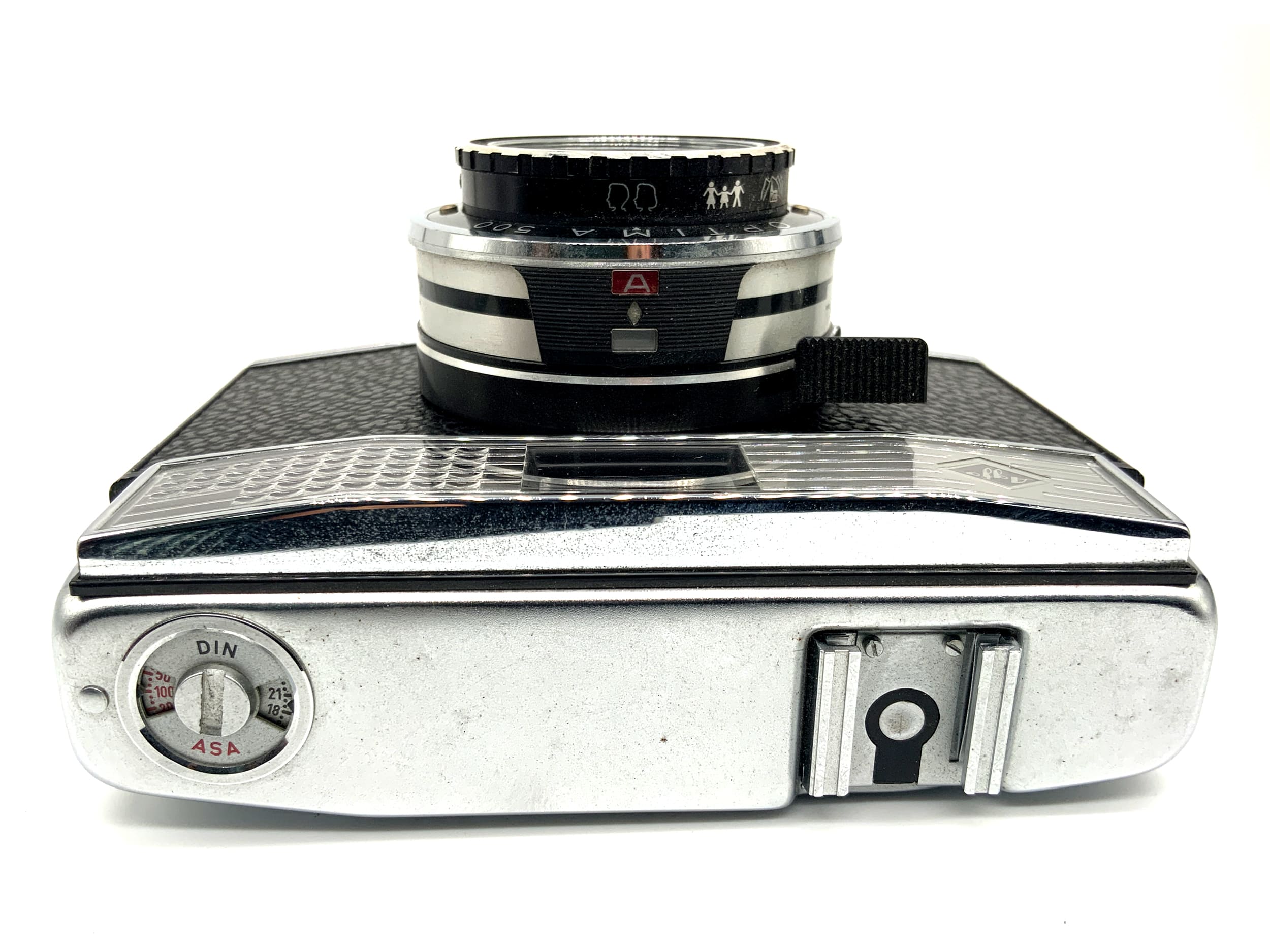 Agfa Optima 5000 Sucherkamera mit Color-Apotar 45mm 1:2.8 Compur Analogkamera