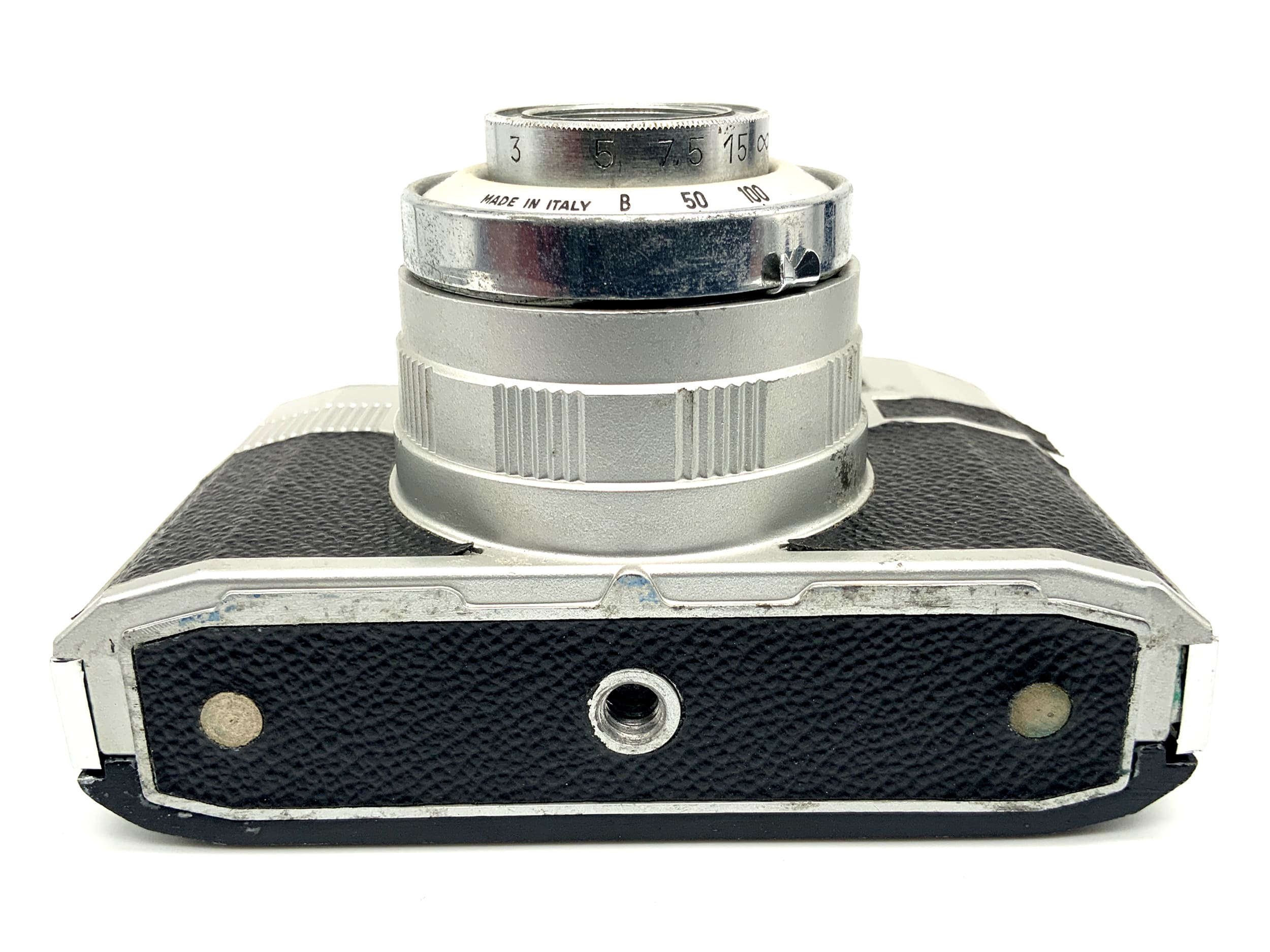 Bencini Comet Sucherkamera mit Acromatico 55mm 1:8 Kompaktkamera Analogkamera
