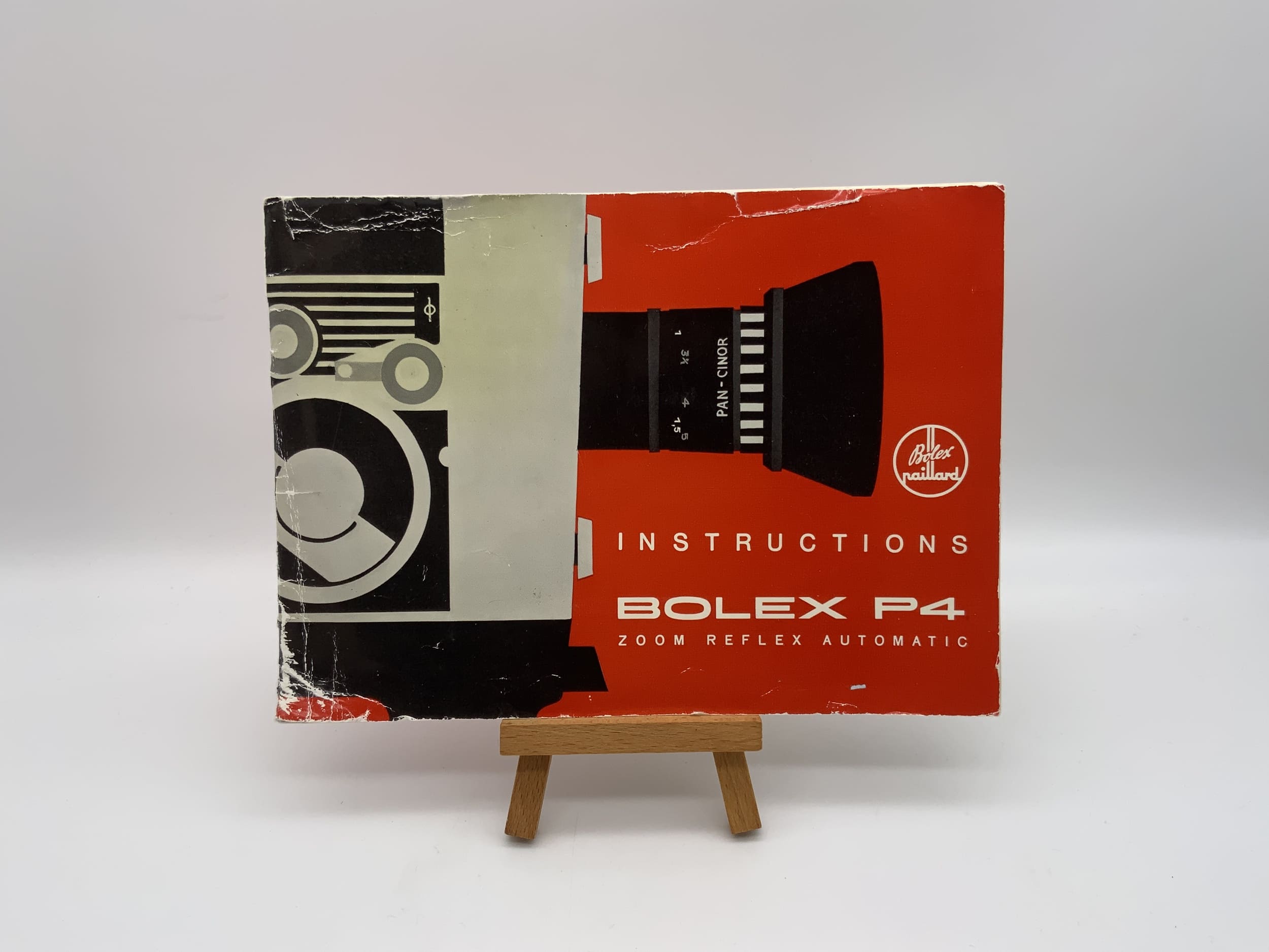 Bolex Paillard P4 Zoom Reflex Automatic Bedienungsanleitung Englisch