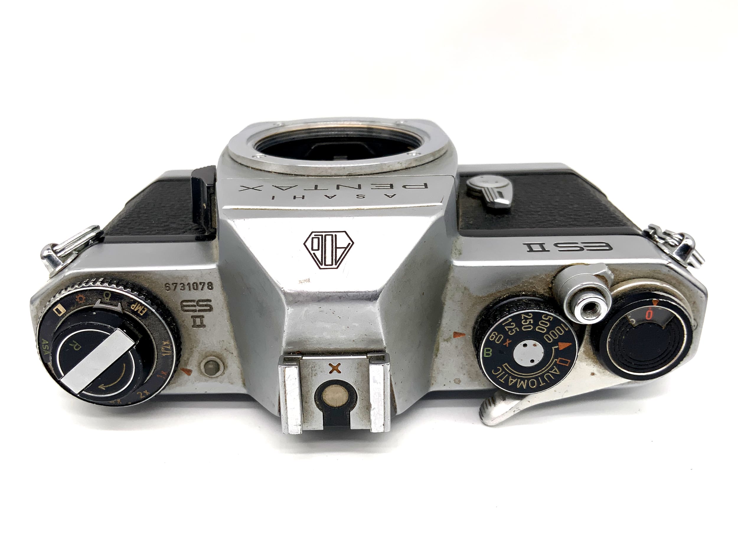 Asahi Pentax ES II SLR 35mm Spiegelreflexkamera analog Body Gehäuse (M42)
