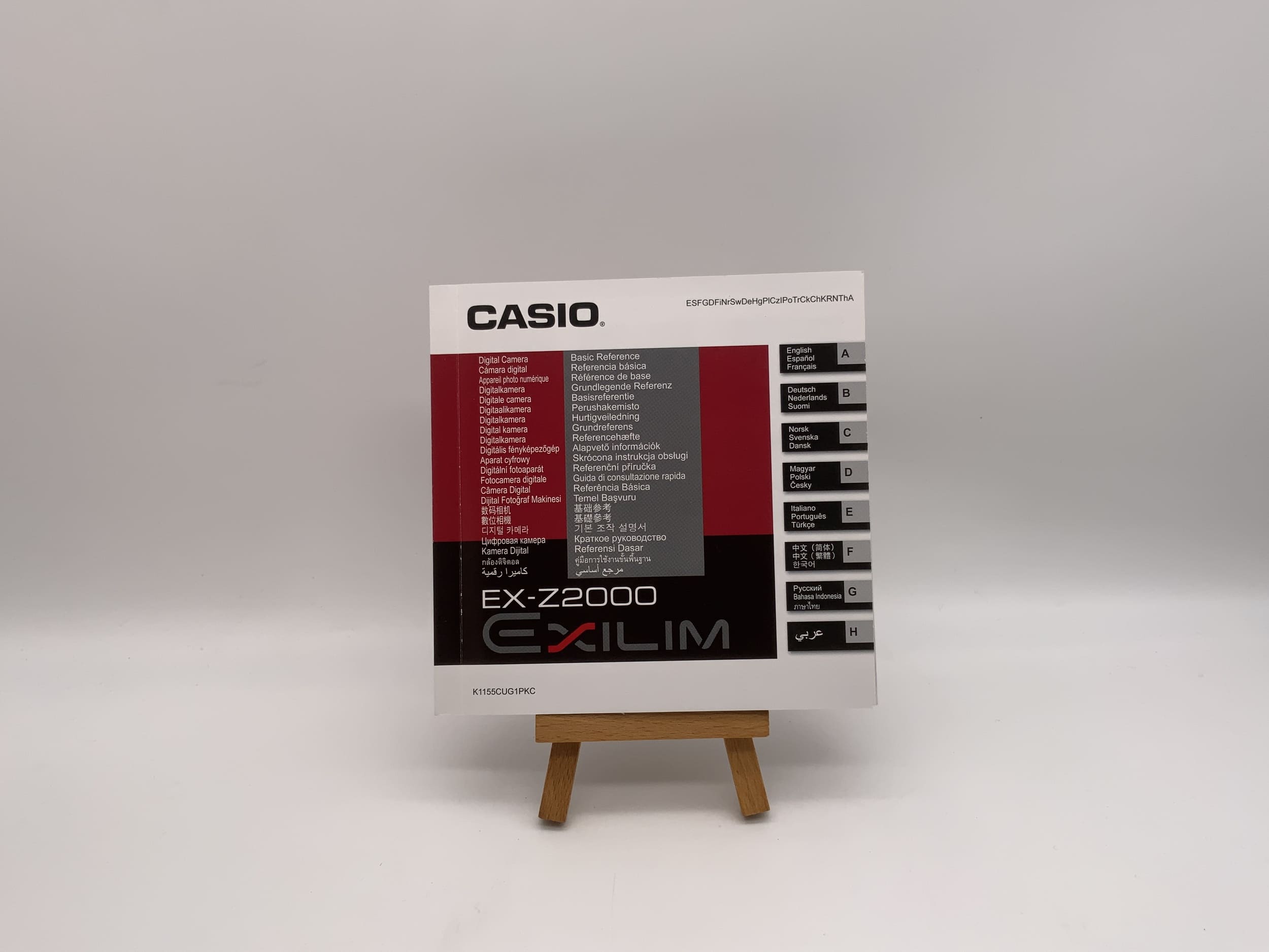 Casio EX-Z2000 Exilim Bedienungsanleitung Deutsch