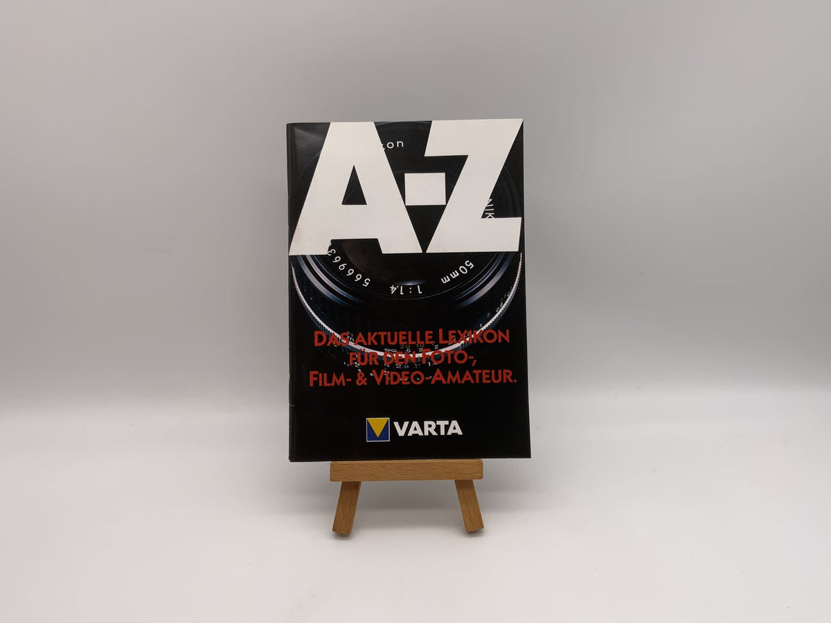 Lexique Varta AZ pour la photographie, le film et la vidéo amateur allemand