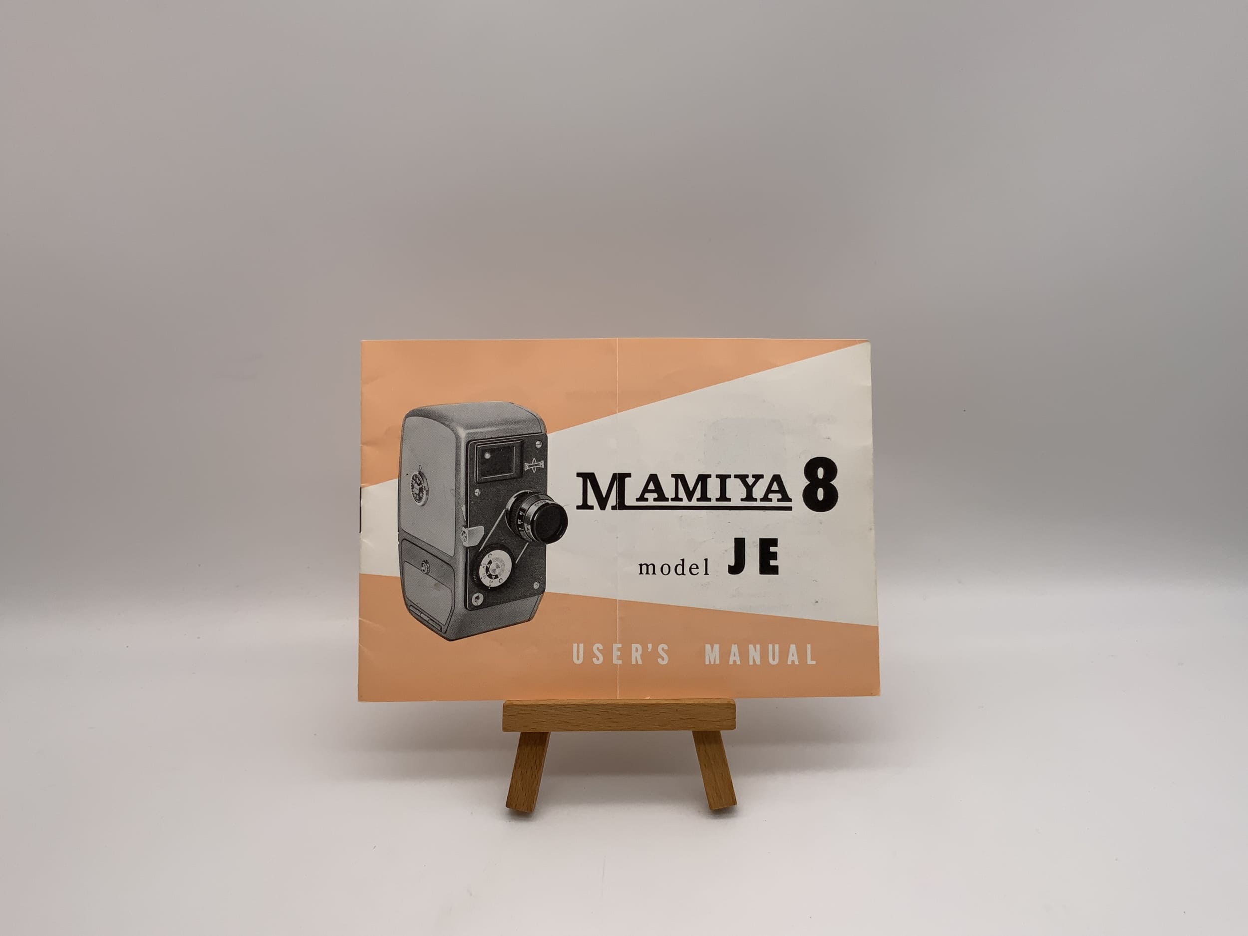 Mamiya 8 Model JE Bedienungsanleitung Englisch