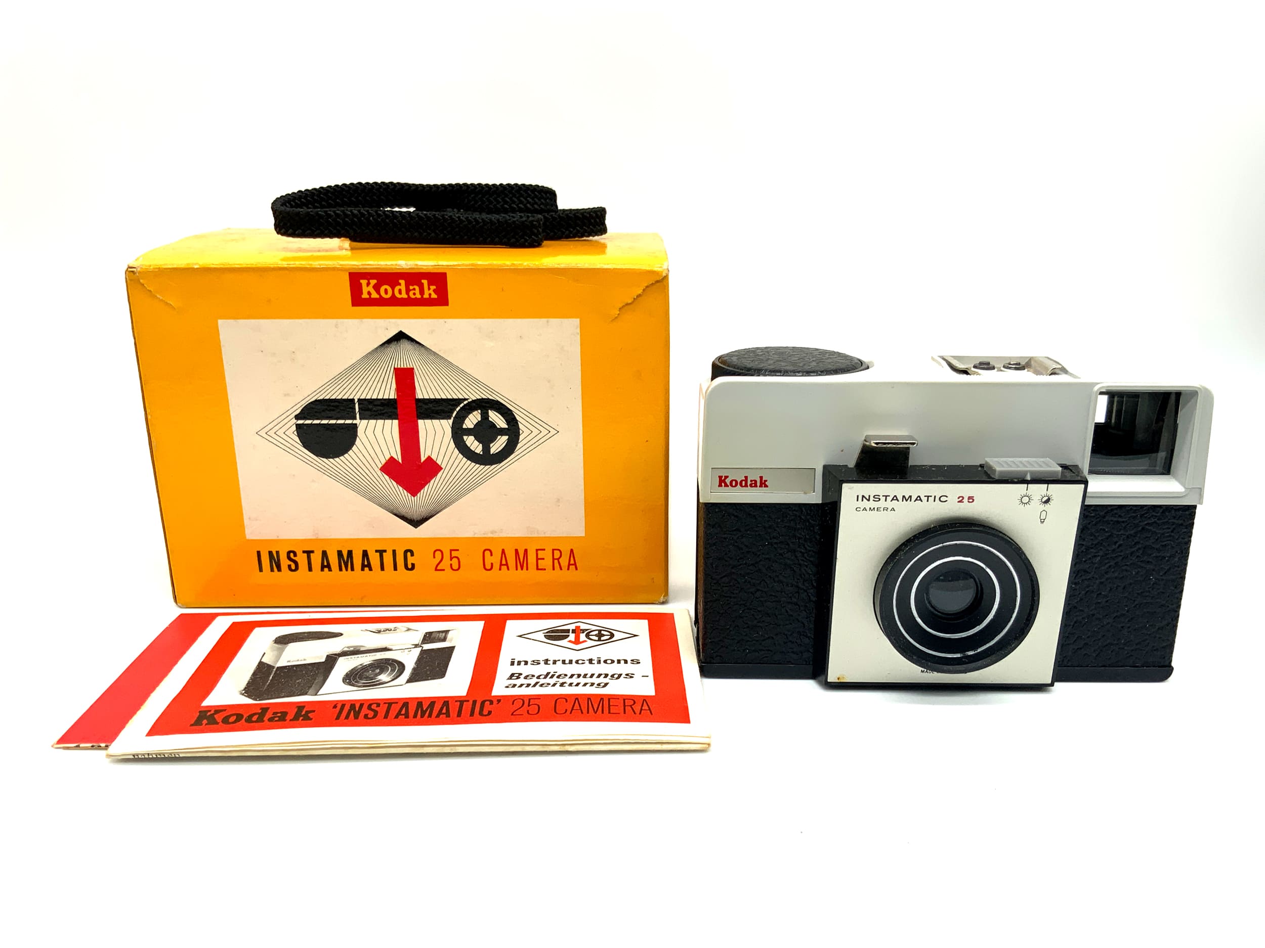 Kodak Instamatic 25 Sucherkamera mit in OVP Kompaktkamera Analogkamera