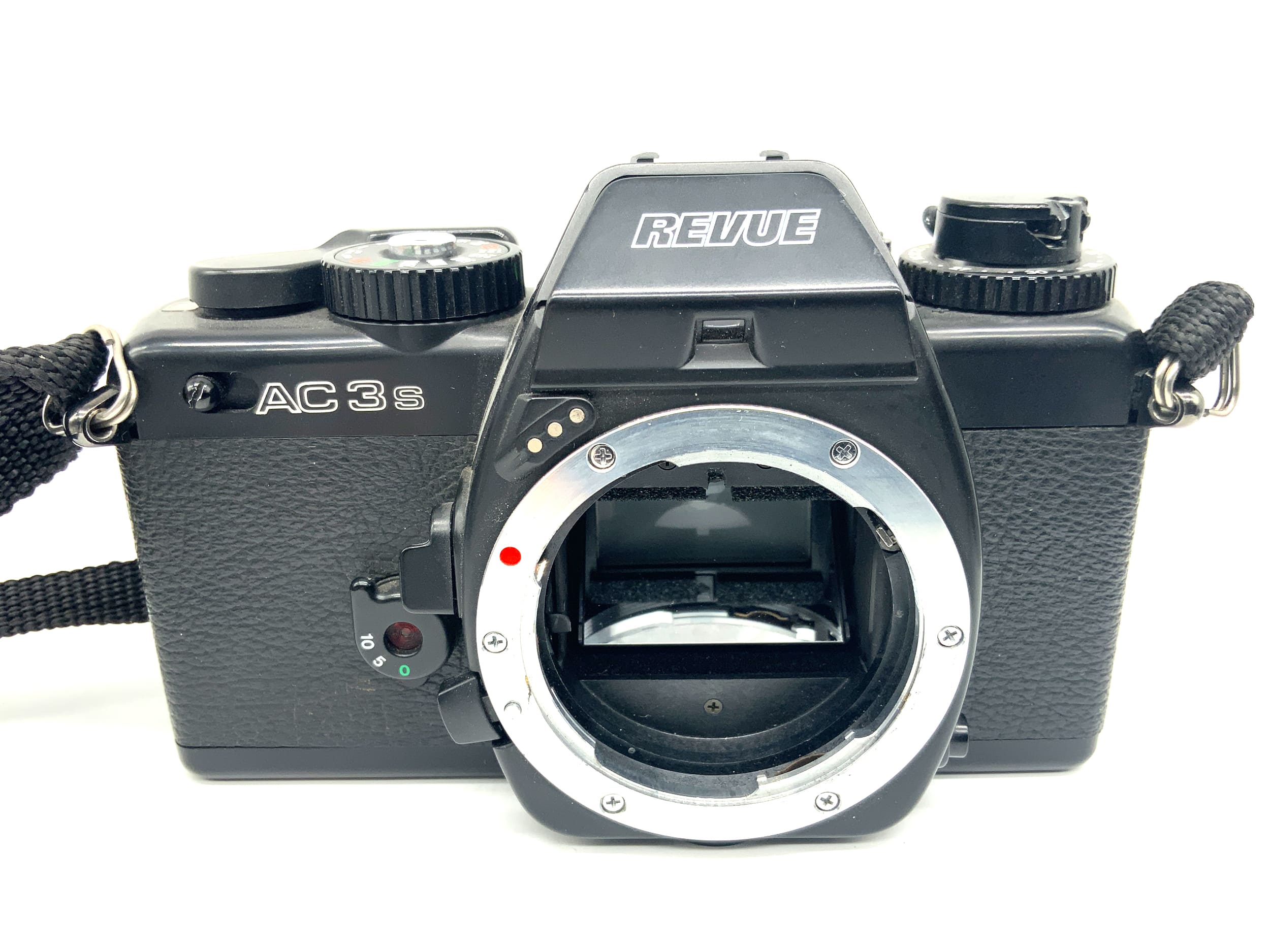 Revue AC 3s SLR 35mm Spiegelreflexkamera analog Body Gehäuse (Pentax K)