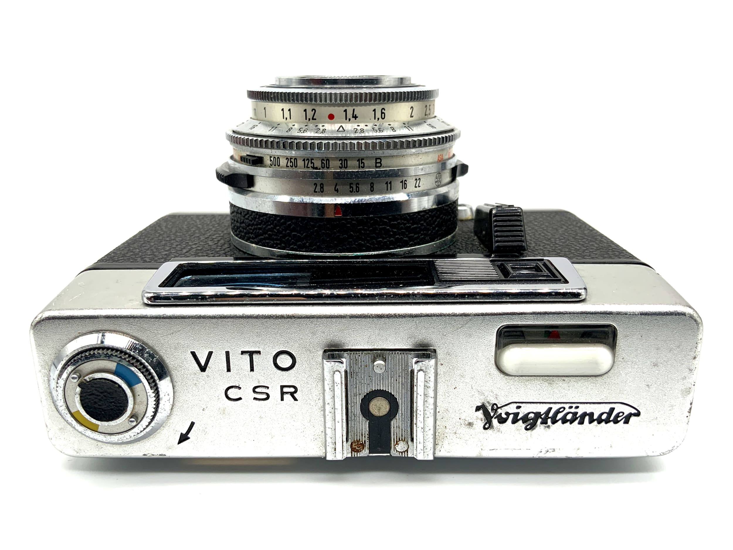 Voigtländer Vito CSR Messsucherkamera mit Color-Lanthar 2.8/50 Prontor 500 LK