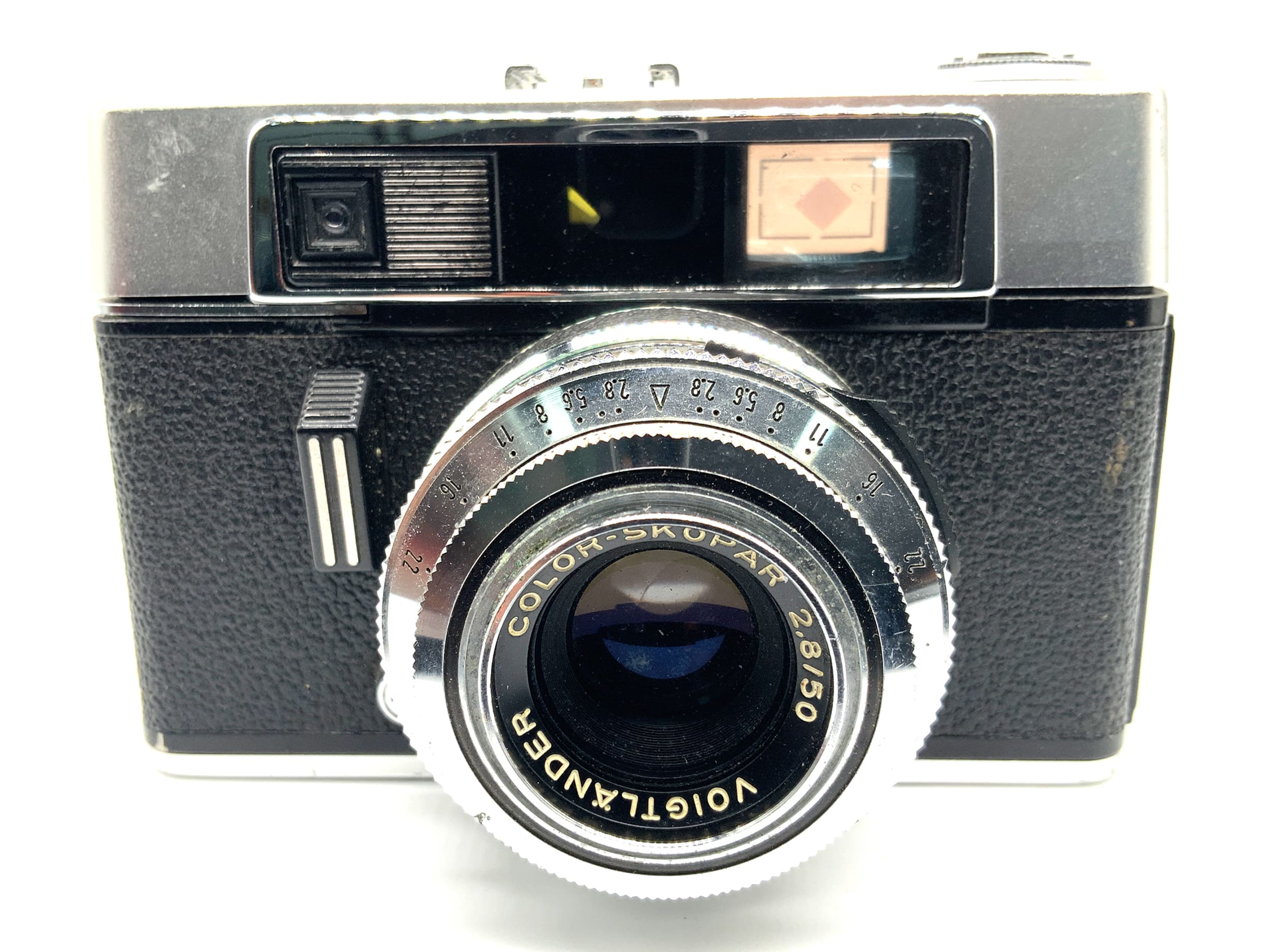 Voigtländer Vito CSR Messsucherkamera mit Color-Scopar 50mm 1:2.8 Prontor 500 LK