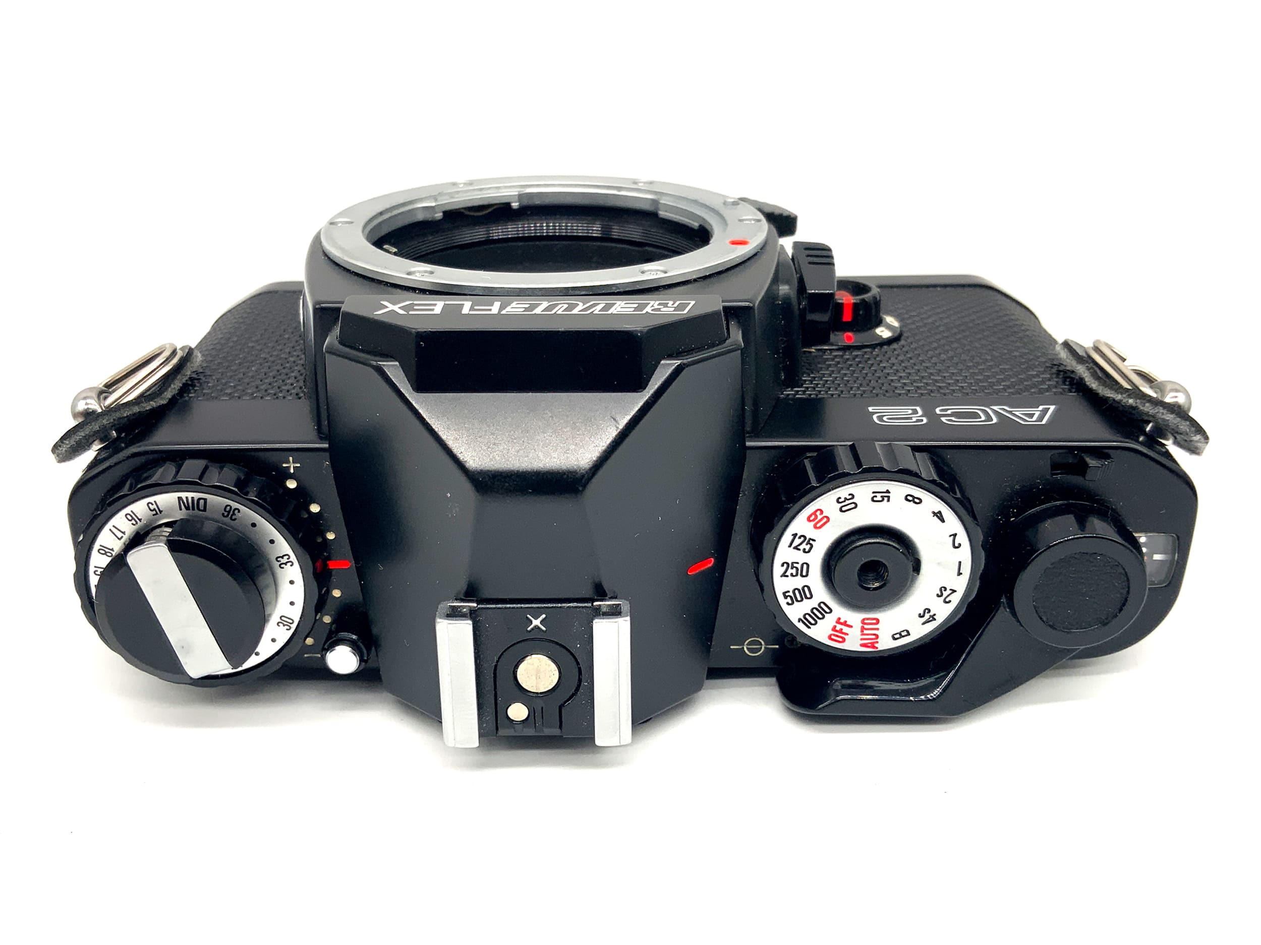 Revueflex AC 2 SLR 35mm Spiegelreflexkamera analog Body Gehäuse (Pentax K)