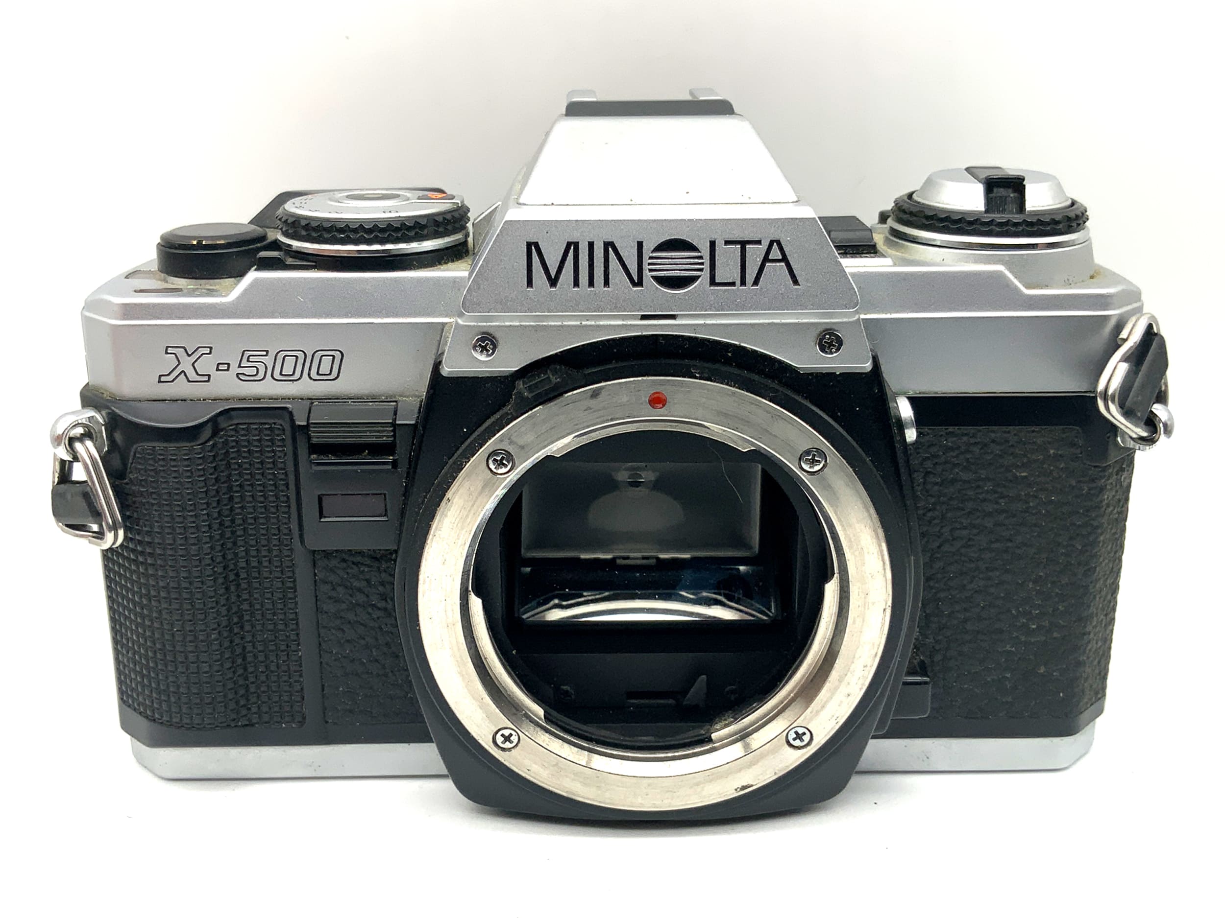 Minolta X-500 SLR 35mm Spiegelreflexkamera analog Body Gehäuse (Minolta MD)
