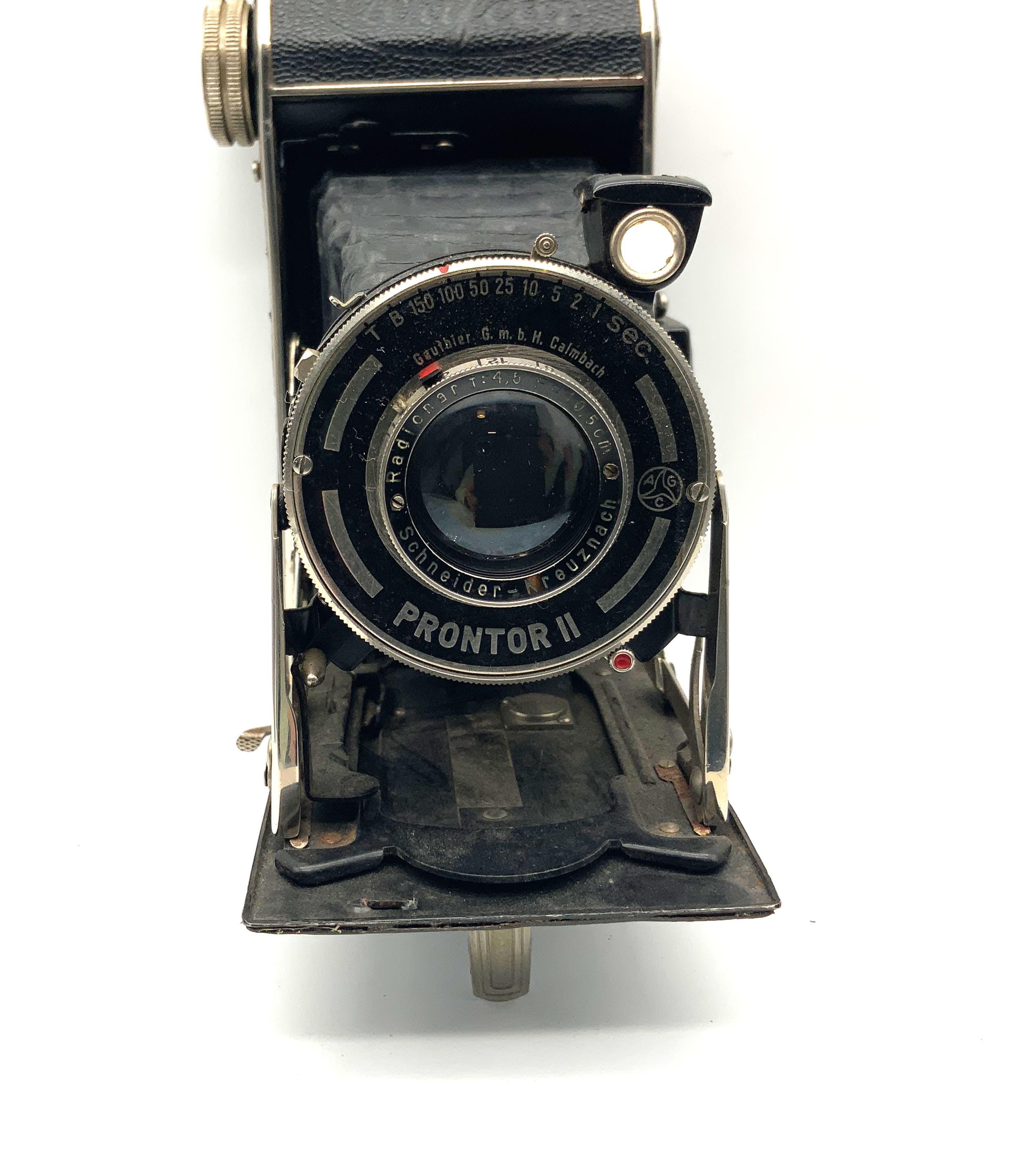 Wafcor Helios Klappkamera mit Schneider Kreuznach Radionar 10,5cm 1:4,5