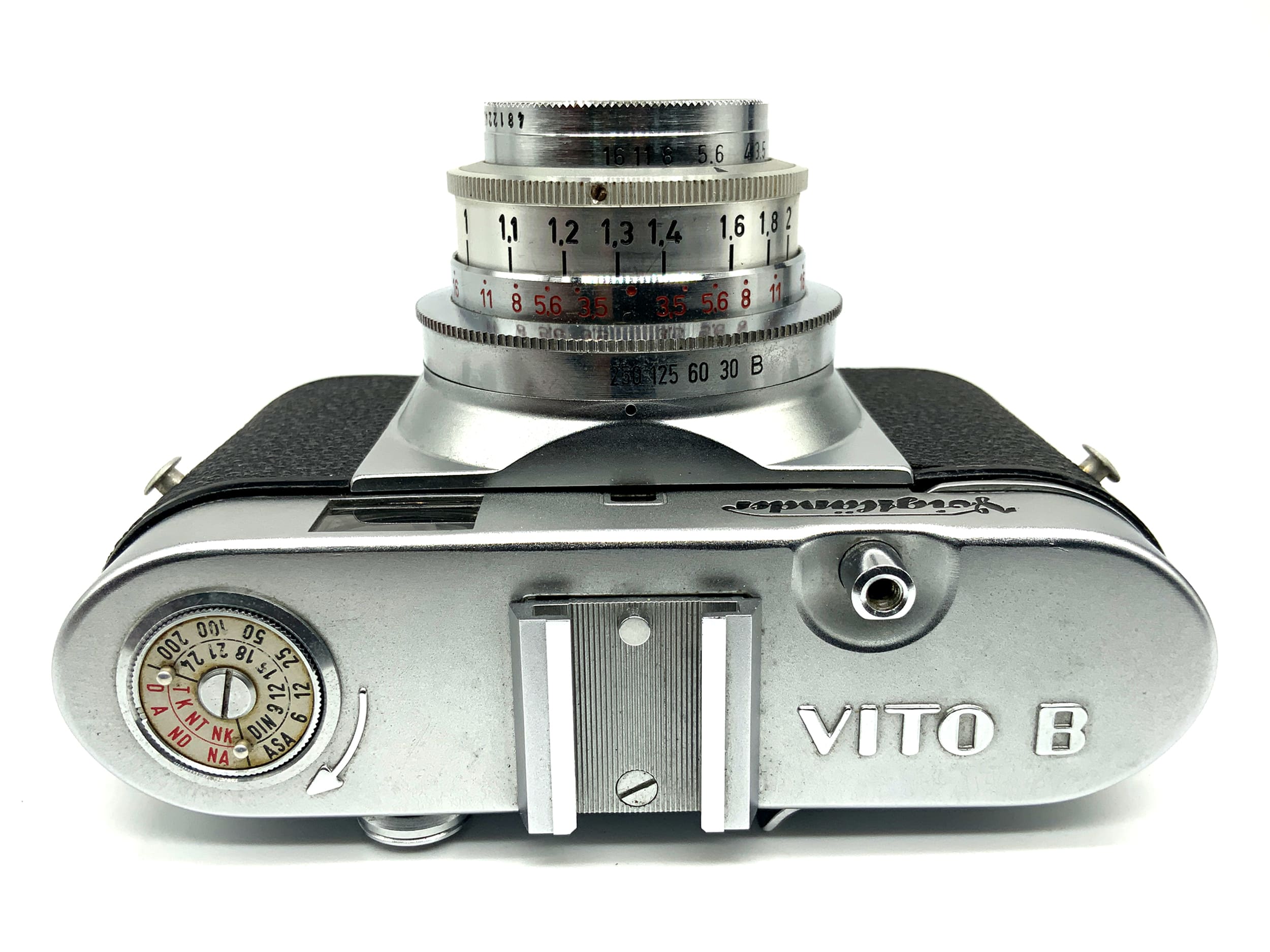 Voigtländer Vito B Sucherkamera mit Color Skopar 50mm 1:3.5 Pronto Analogkamera