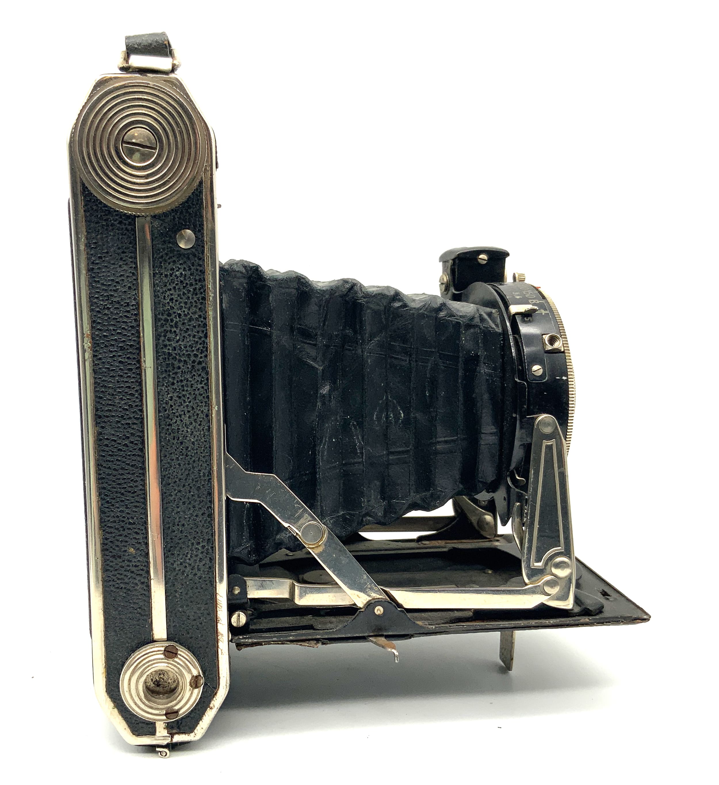 Wafcor Helios Klappkamera mit Schneider Kreuznach Radionar 10,5cm 1:4,5