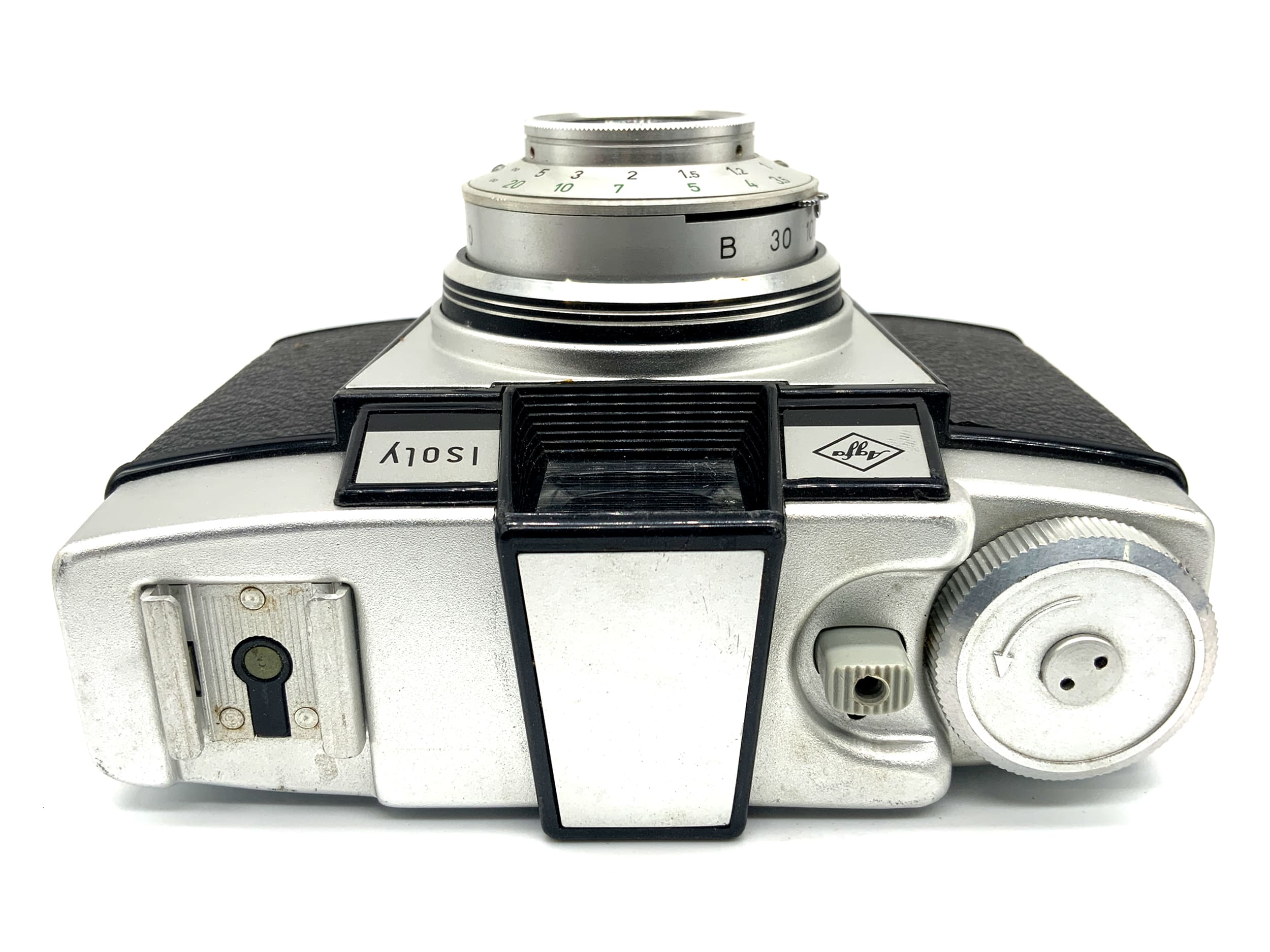 Agfa Isoly Sucherkamera mit Agnar 55mm 1:6.3 Singlo Kompaktkamera Analogkamera